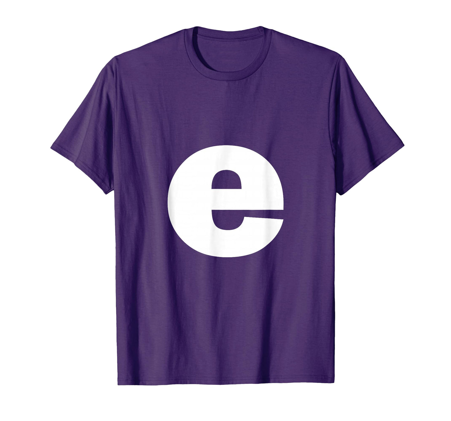 Letter E lower case alphabet spell words Initial tee shirt T-Shirt
