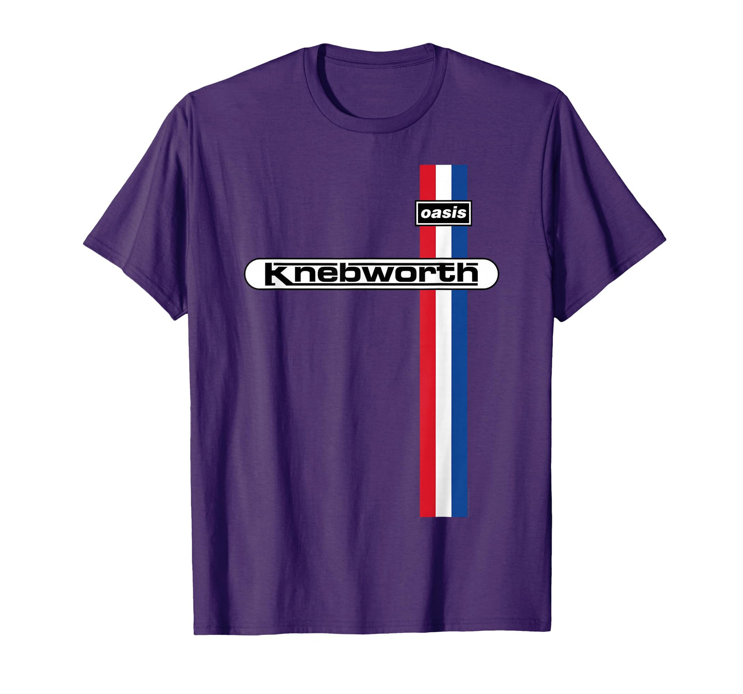 Oasis Navy T-Shirt for Unisex-Adults, Small, Blue, Short Sleeve, Crew Neck, Classic Fit