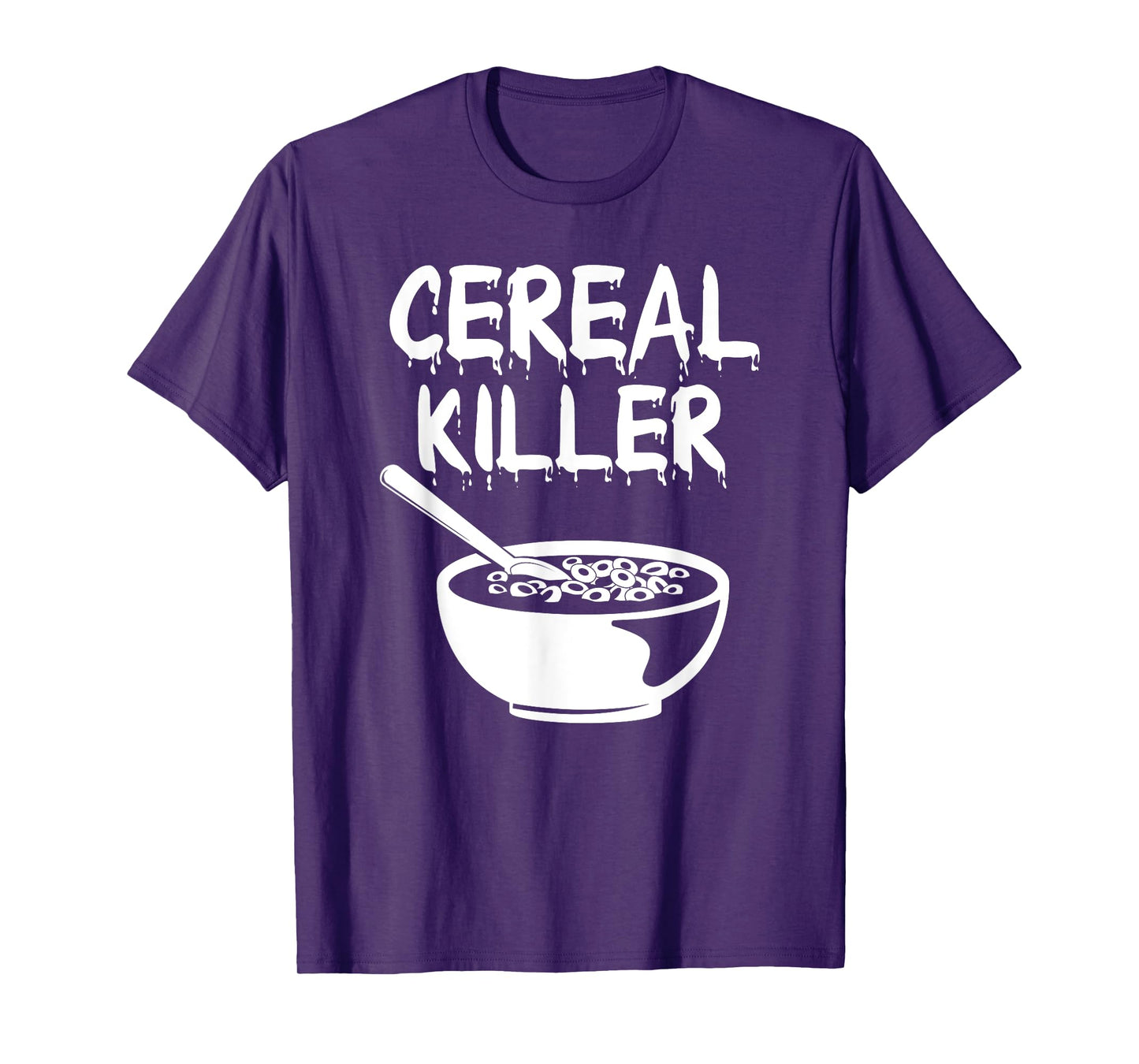 Funny Cereal Killer Shirt Breakfast Brunch Food Humor Shirt T-Shirt