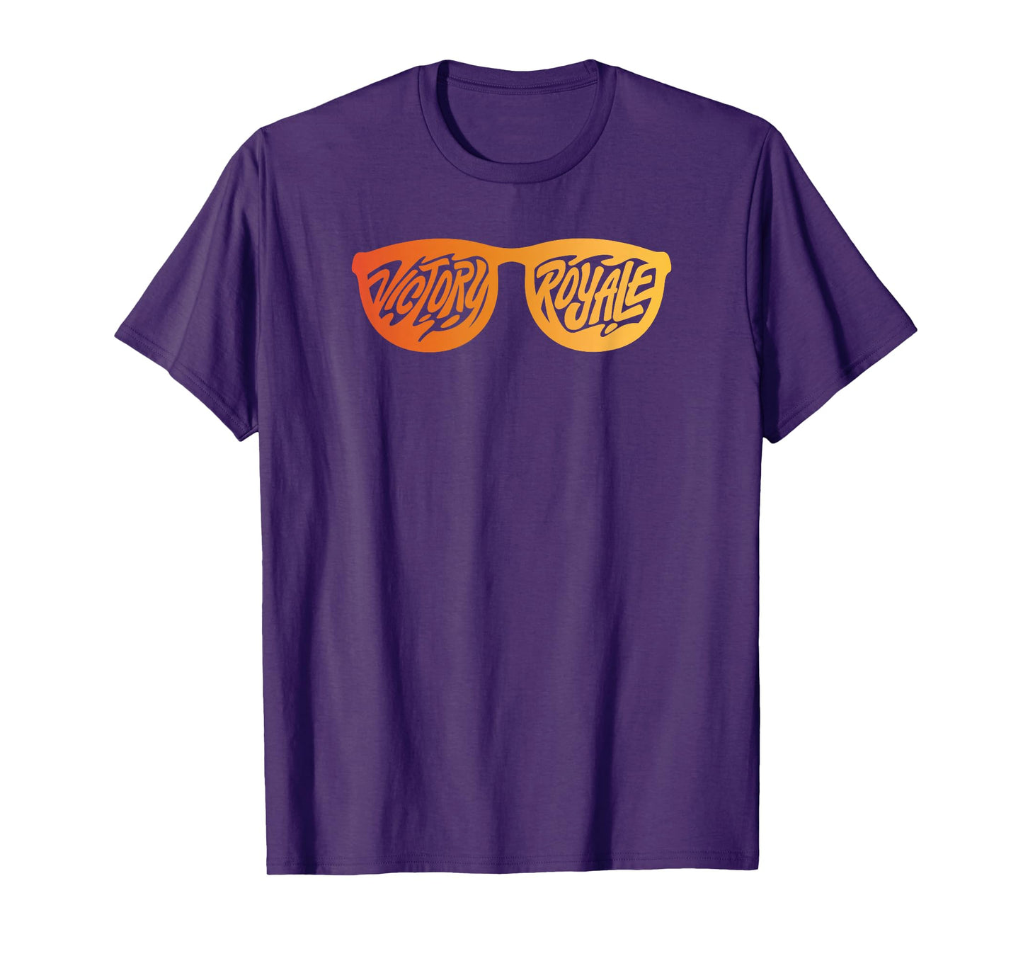 Fortnite Victory Royale Gradient Shades Center Logo T-Shirt