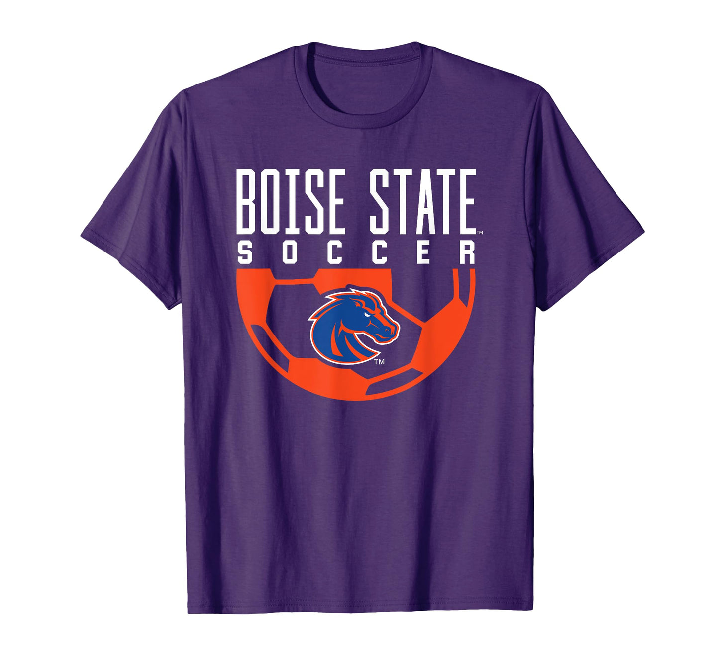 Boise State University BSU Broncos Soccer Arch T-Shirt