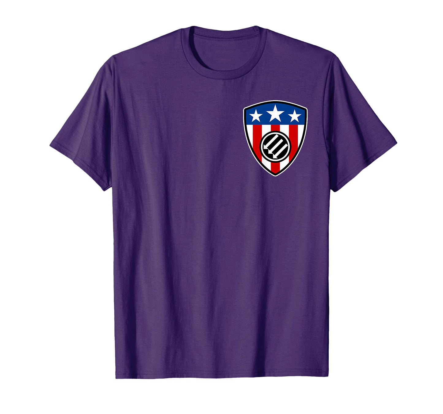 American Iron Front Shield (Small) T-Shirt