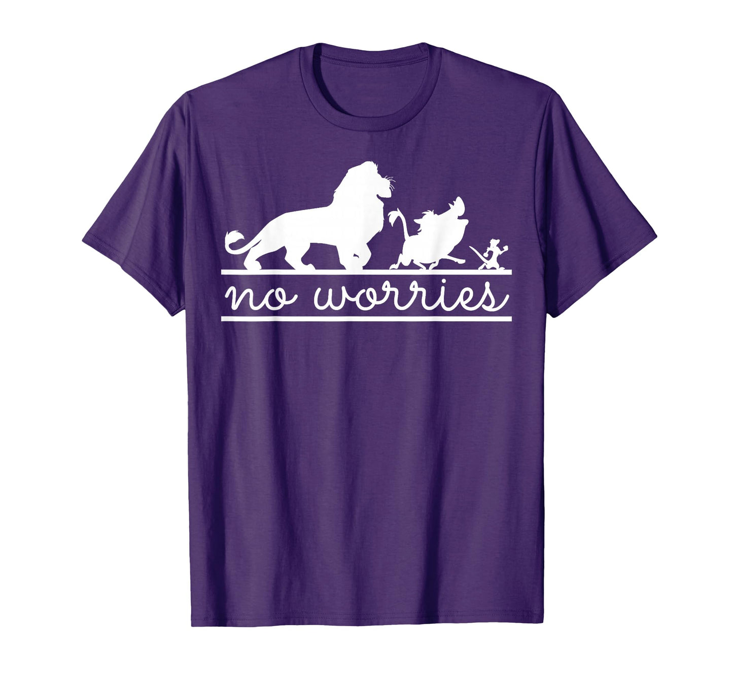 Disney Lion King No Worries Silhouette Trio T-Shirt