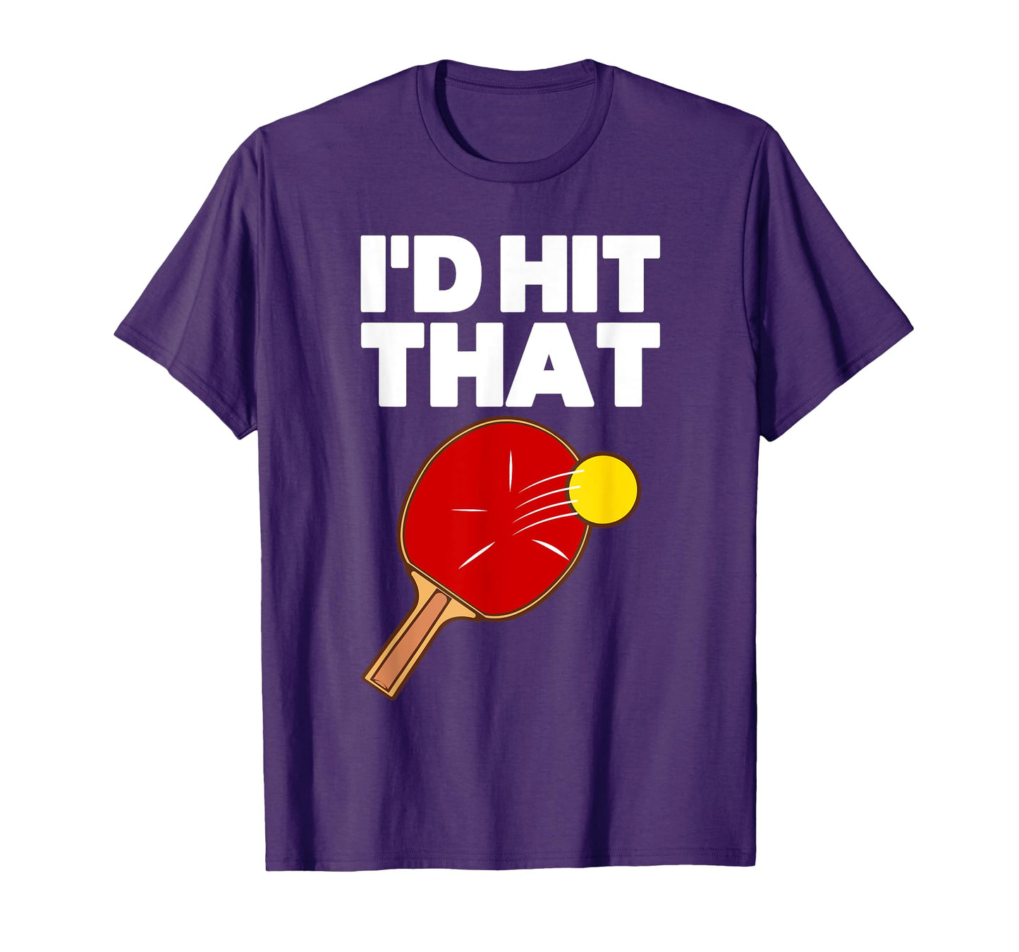 Cool Table Tennis Design For Men Women Game Ping Pong Lovers T-Shirt