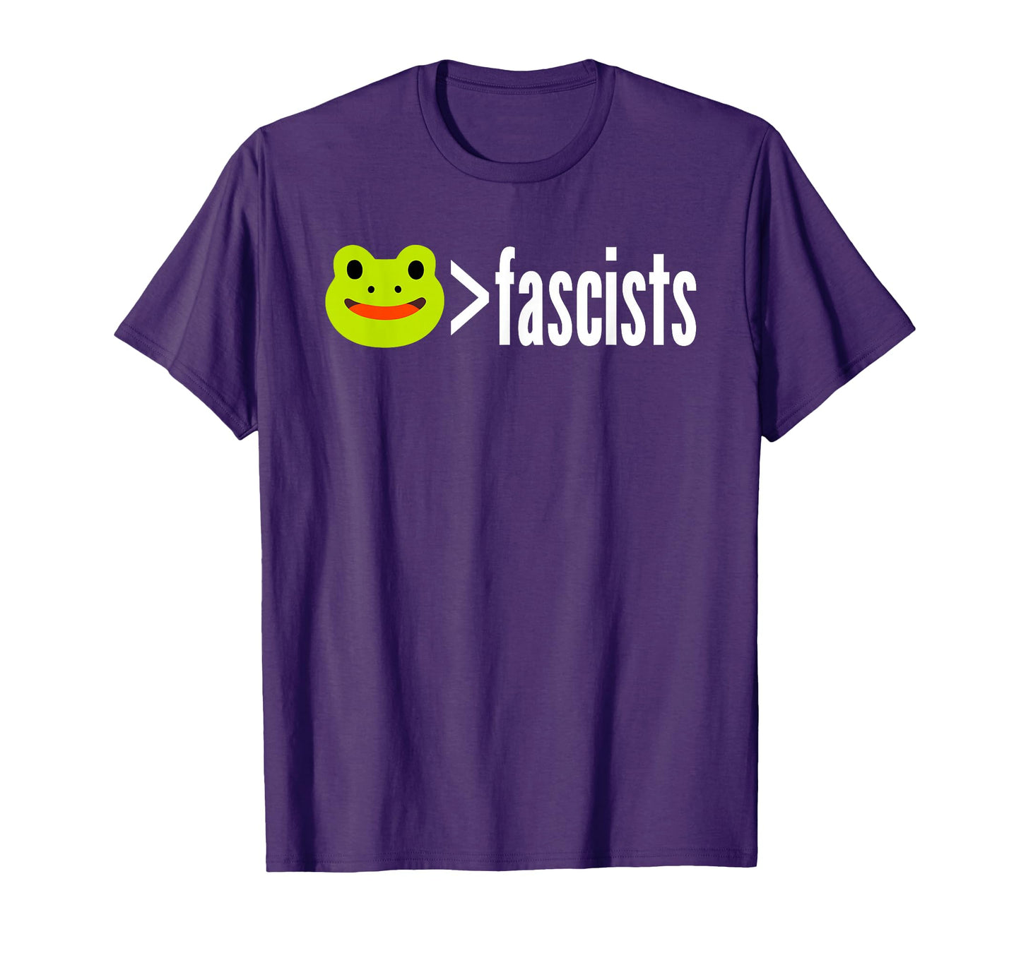 Frog Greater Than Fascism T-Shirt