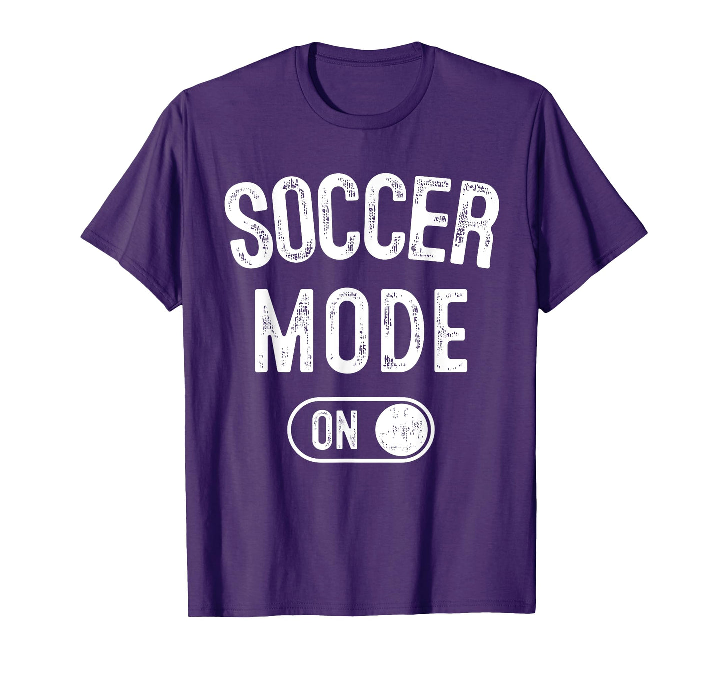 Soccer Mode On Funny Striker Gift Soccer Player Coach T-Shirt