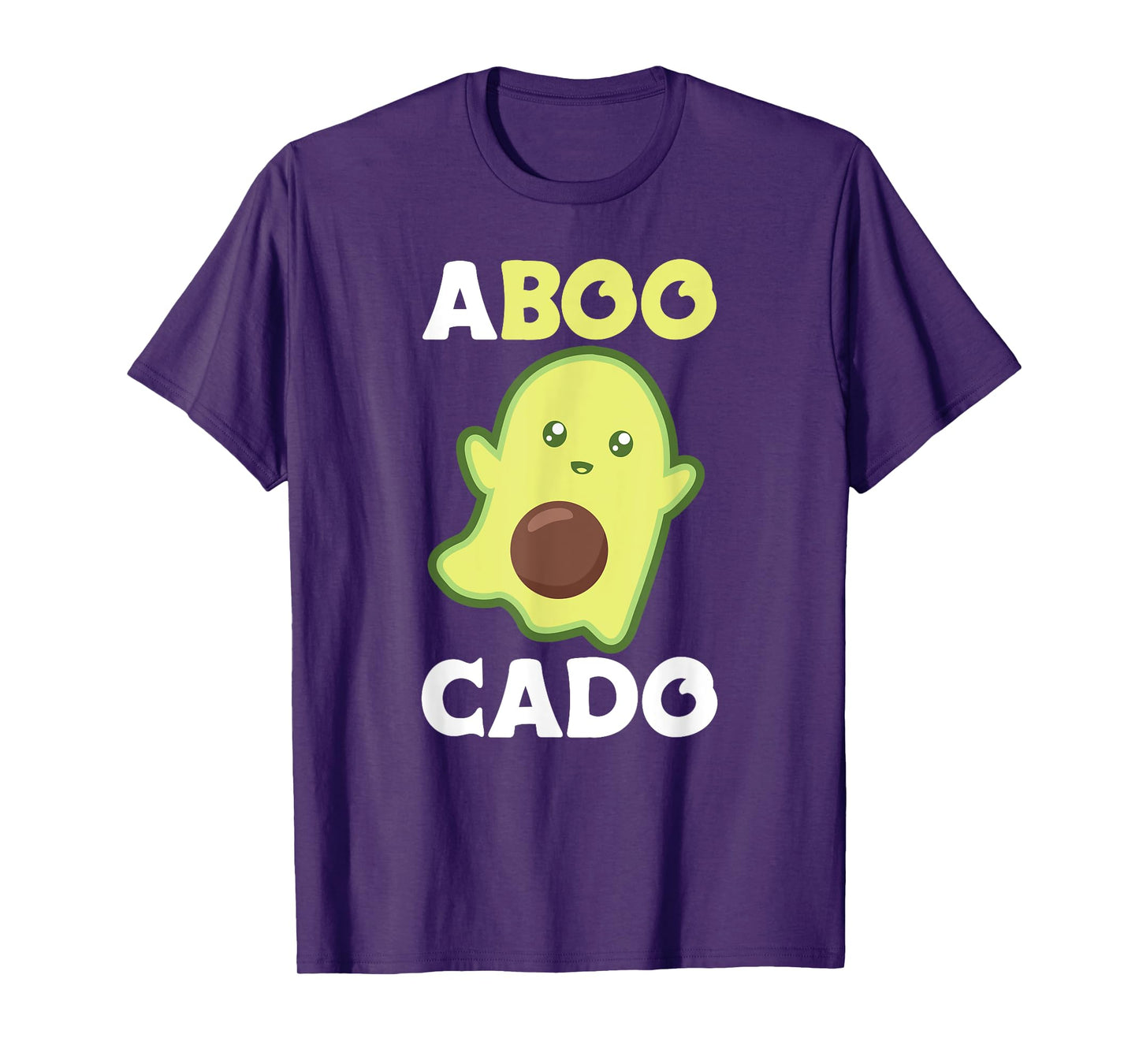 Avocado Ghost For Halloween Funny Avocados Pun T-Shirt