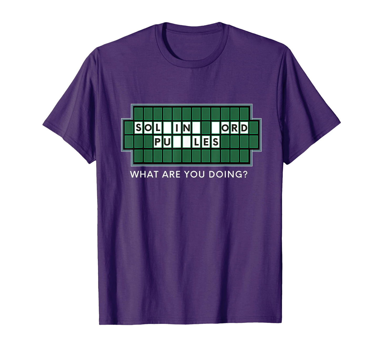 Wheel Lovers and Word Puzzles, Fortune for Game Show Gifts T-Shirt