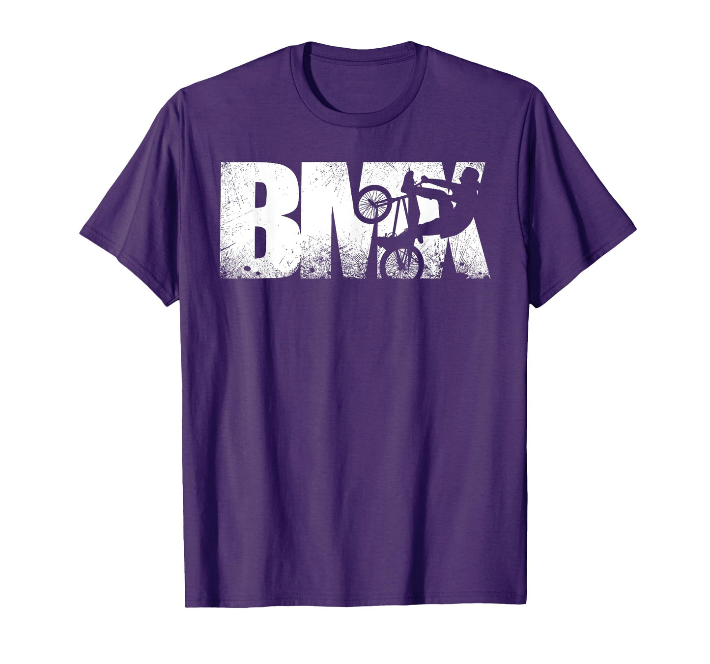 Cool Distressed BMX Funny Bike Rider Gift For Men Women Kids T-Shirt