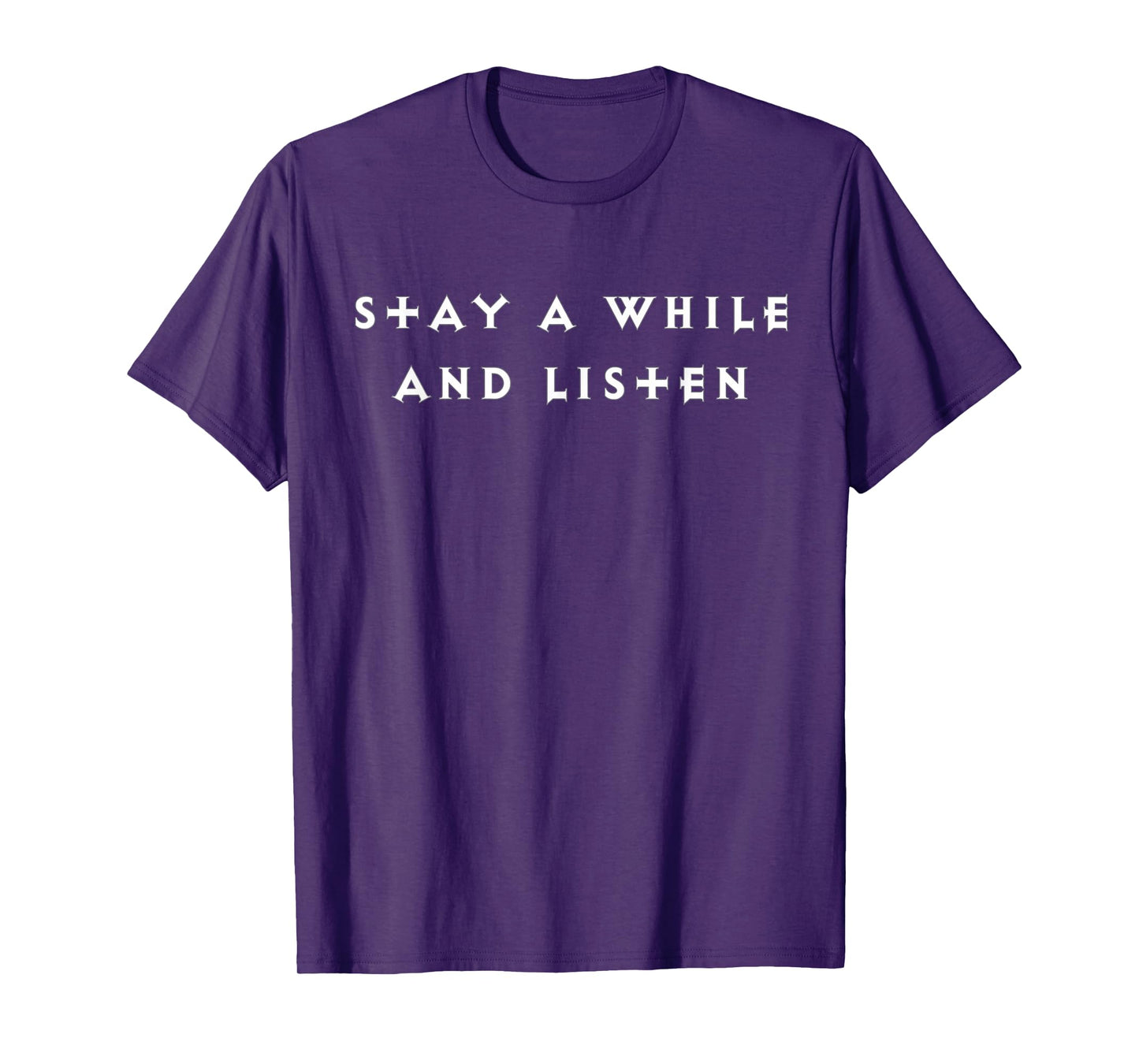 Diablo 2 "Stay a while and listen" T-Shirt