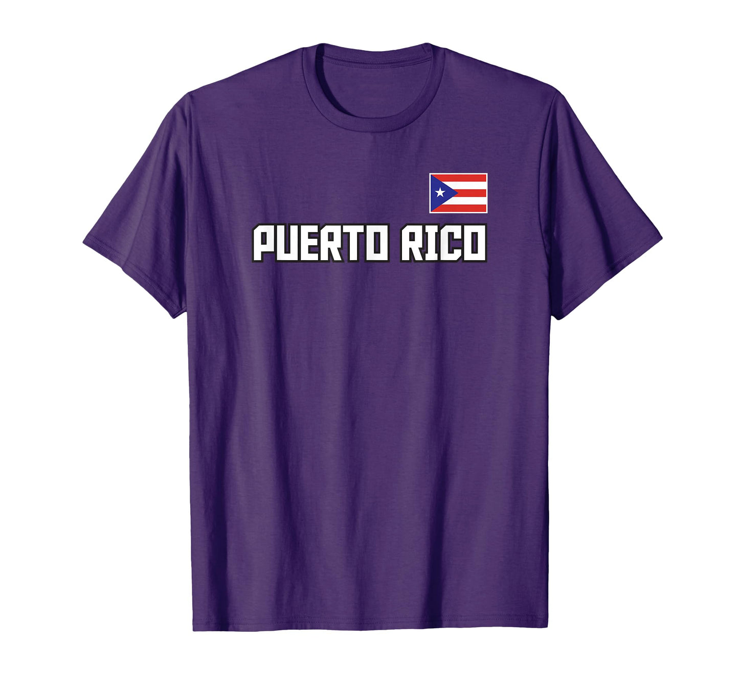 Puerto Rico Flag Puerto Rican Pride Athletic Style Country T-Shirt