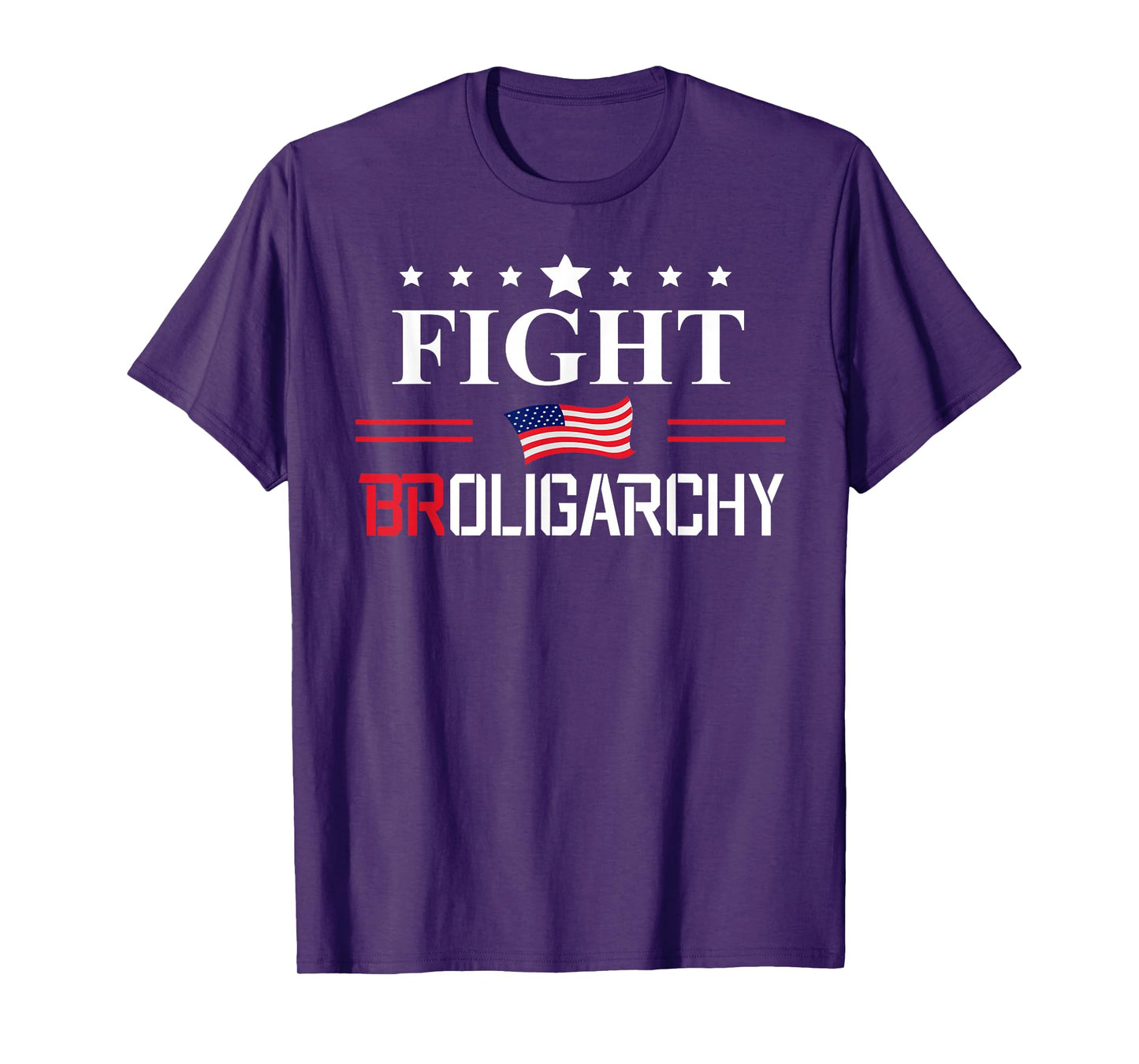 Fight Oligarchy Resist Fascism No Kings Anti Fascism Protest T-Shirt
