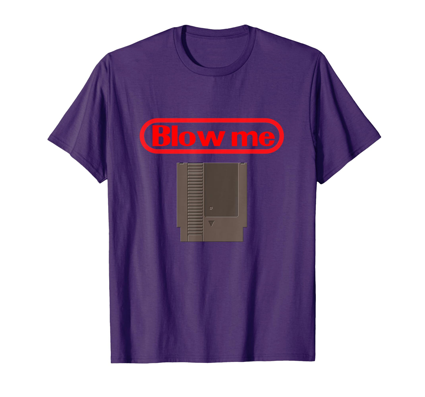 Blow Me Retro Video Game Old school Gamer T-Shirt