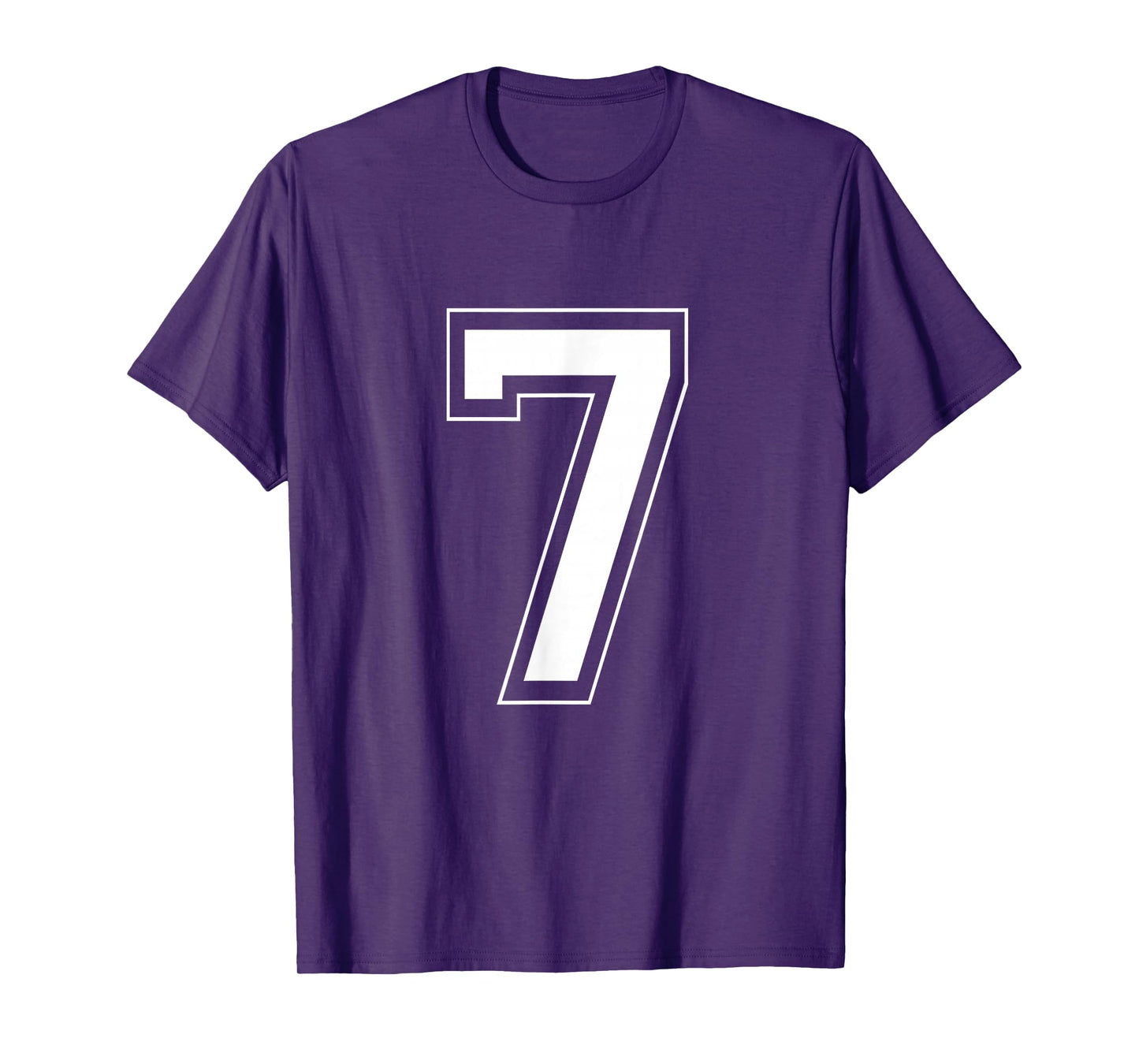 Number 7 Funny Meme Saying 6 7 Six Seven 7th Birthday 7 Year T-Shirt