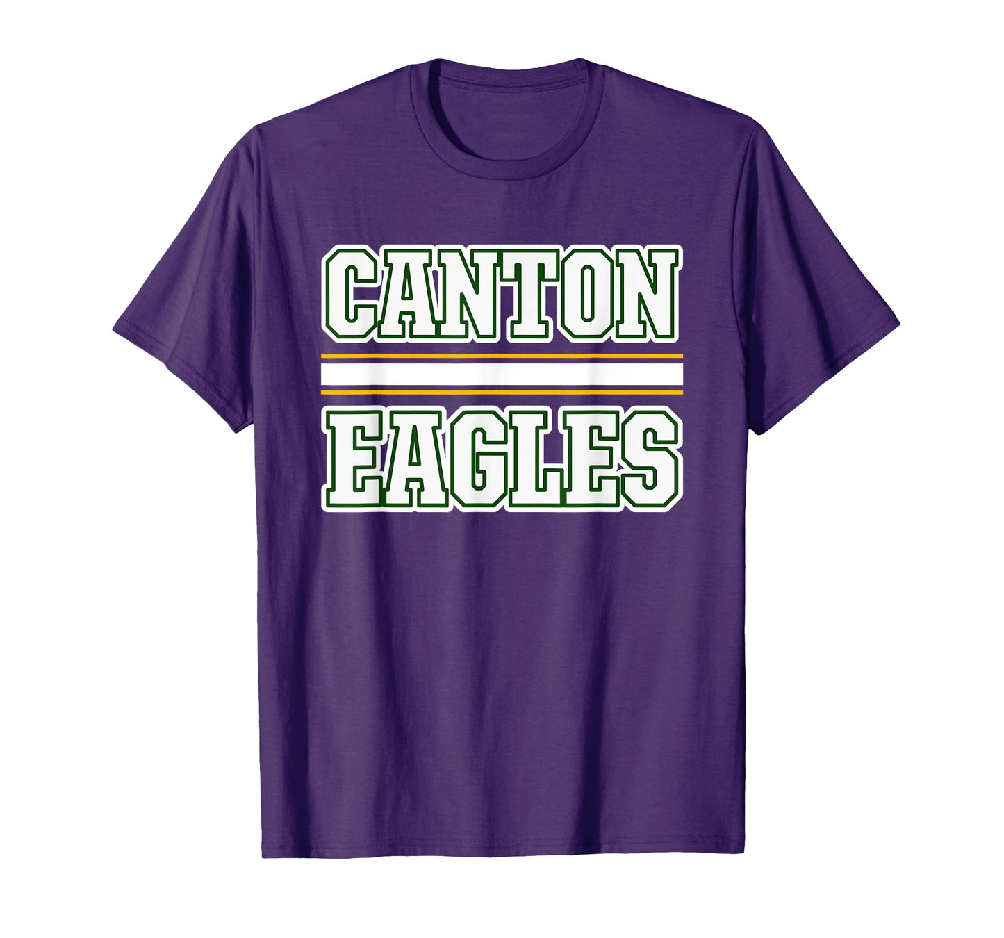Canton Eagles Horizontal Stripes T-Shirt
