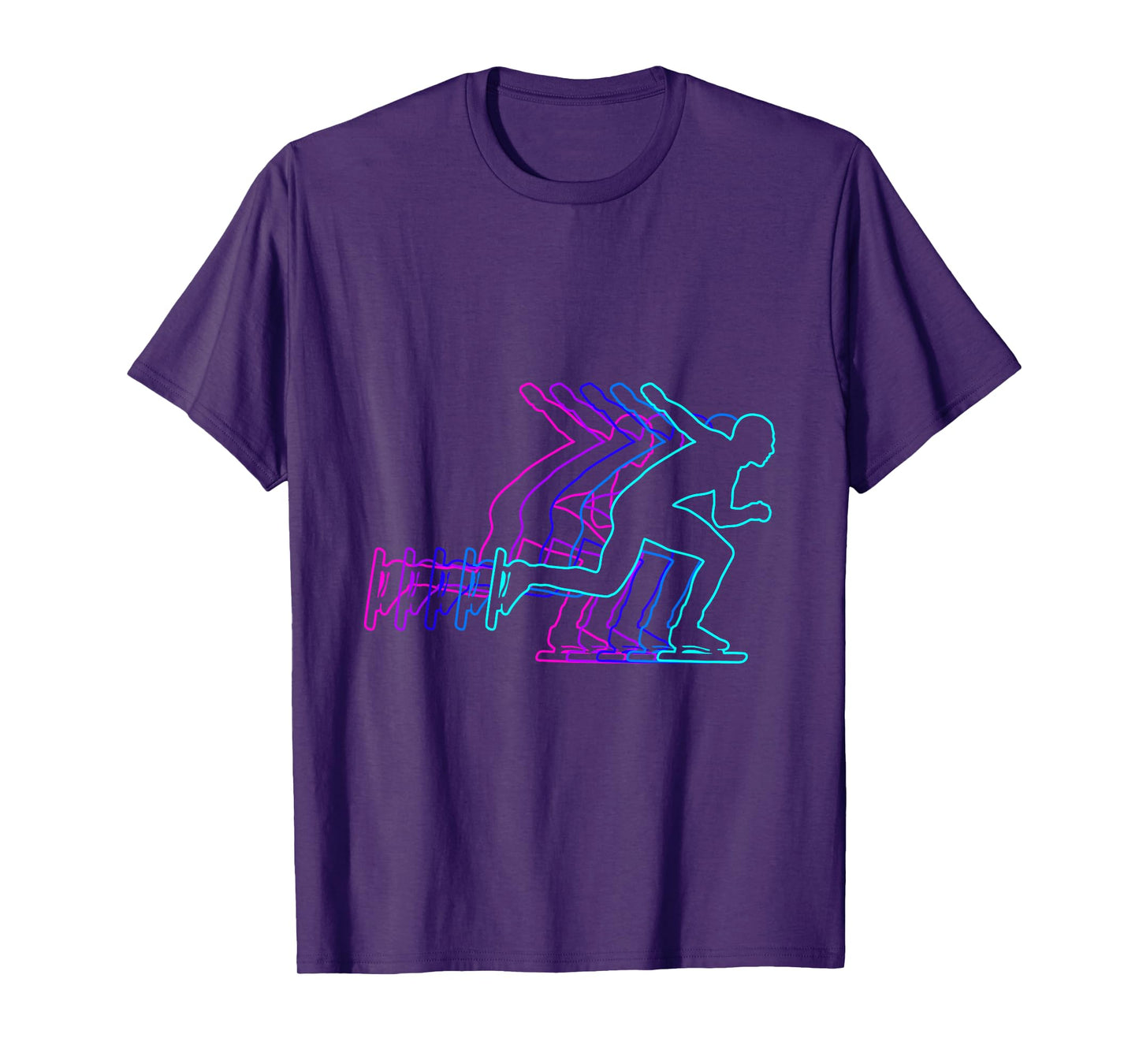 Speed Skating Speed Skater Gift Clothes For Boys Youth Men K T-Shirt
