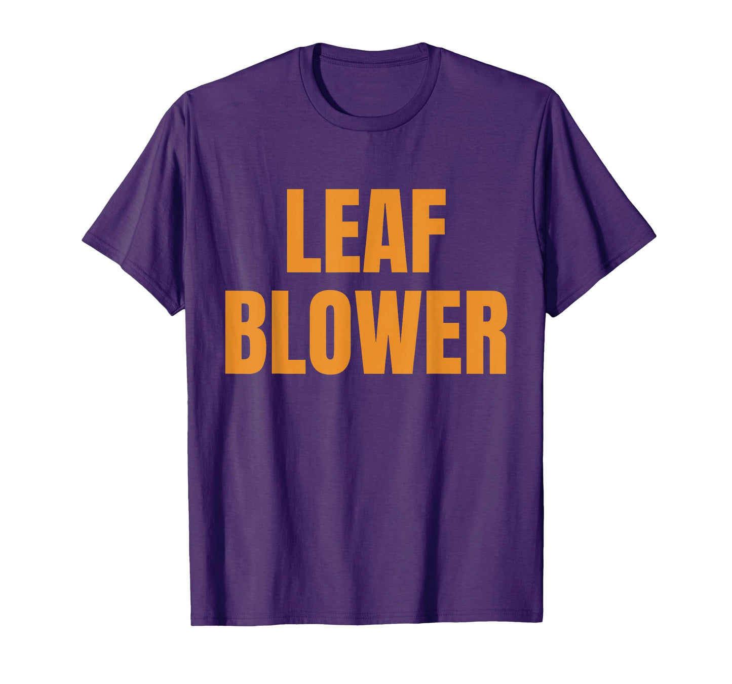 Leaf Blower Fall Leaves Funny Halloween Couple Matching T-Shirt