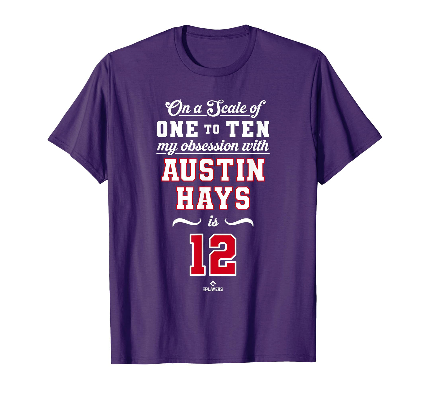 Obsession Austin Hays 12 Cincinnati MLBPA T-Shirt