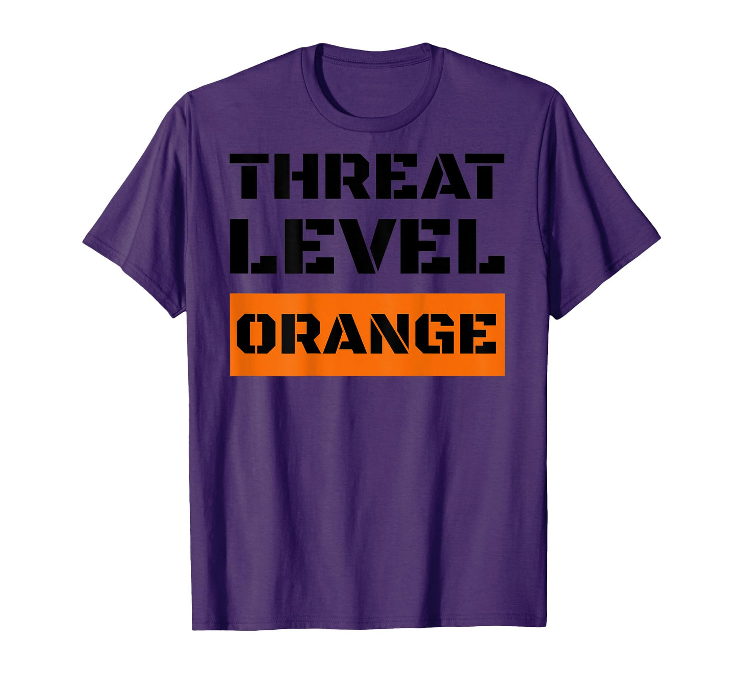 Threat Level Orange High Risk of Trump Ruining America T-Shirt