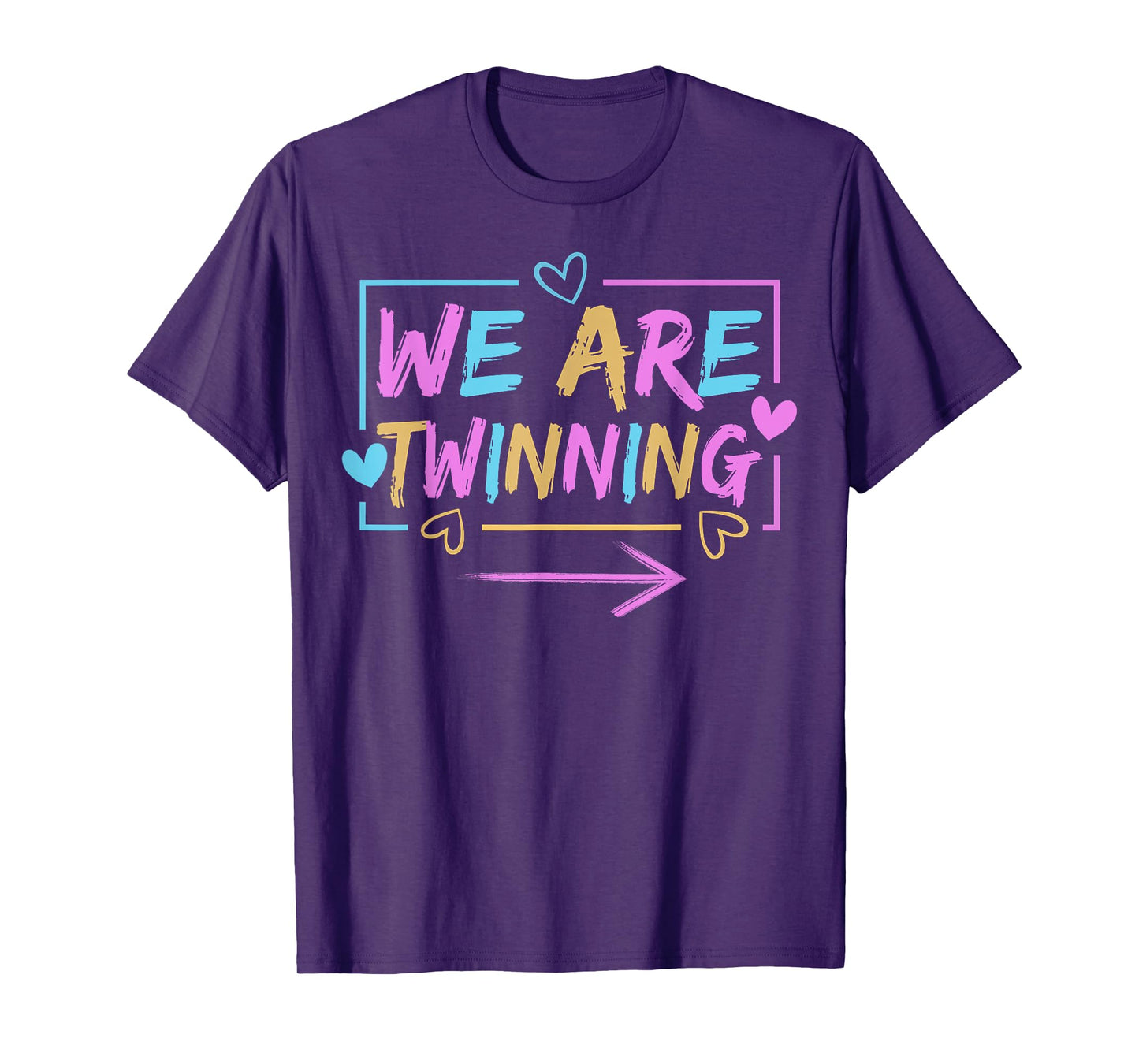 We're Twinning with My Bestie Twin Day Spirit Week T-Shirt
