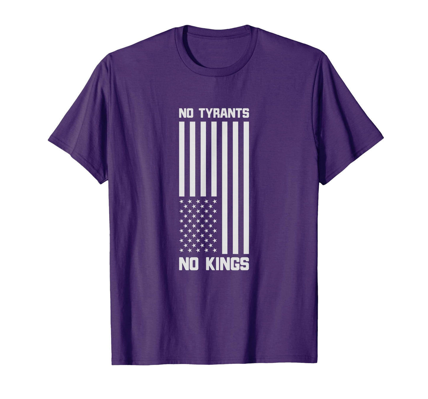 No Tyrants No Kings Funny Political T-Shirt