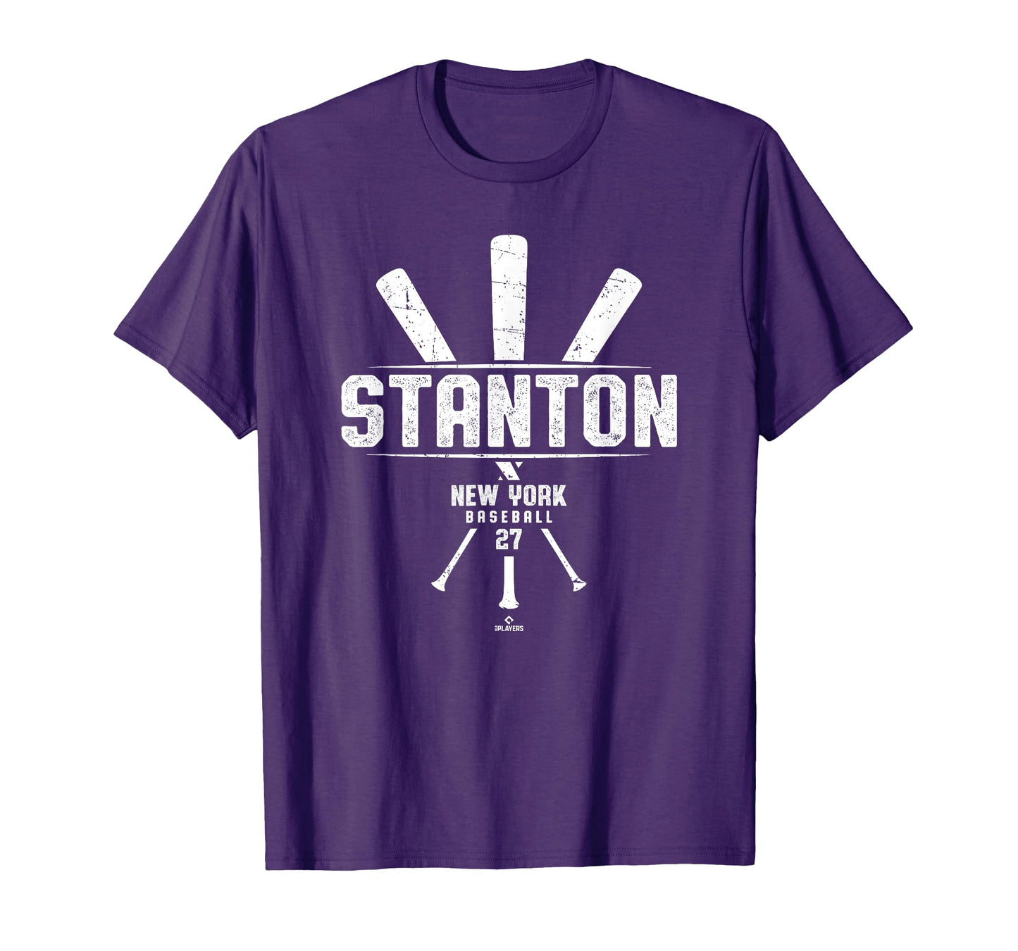 Vintage Baseball Bat Gameday Giancarlo Stanton New York T-Shirt