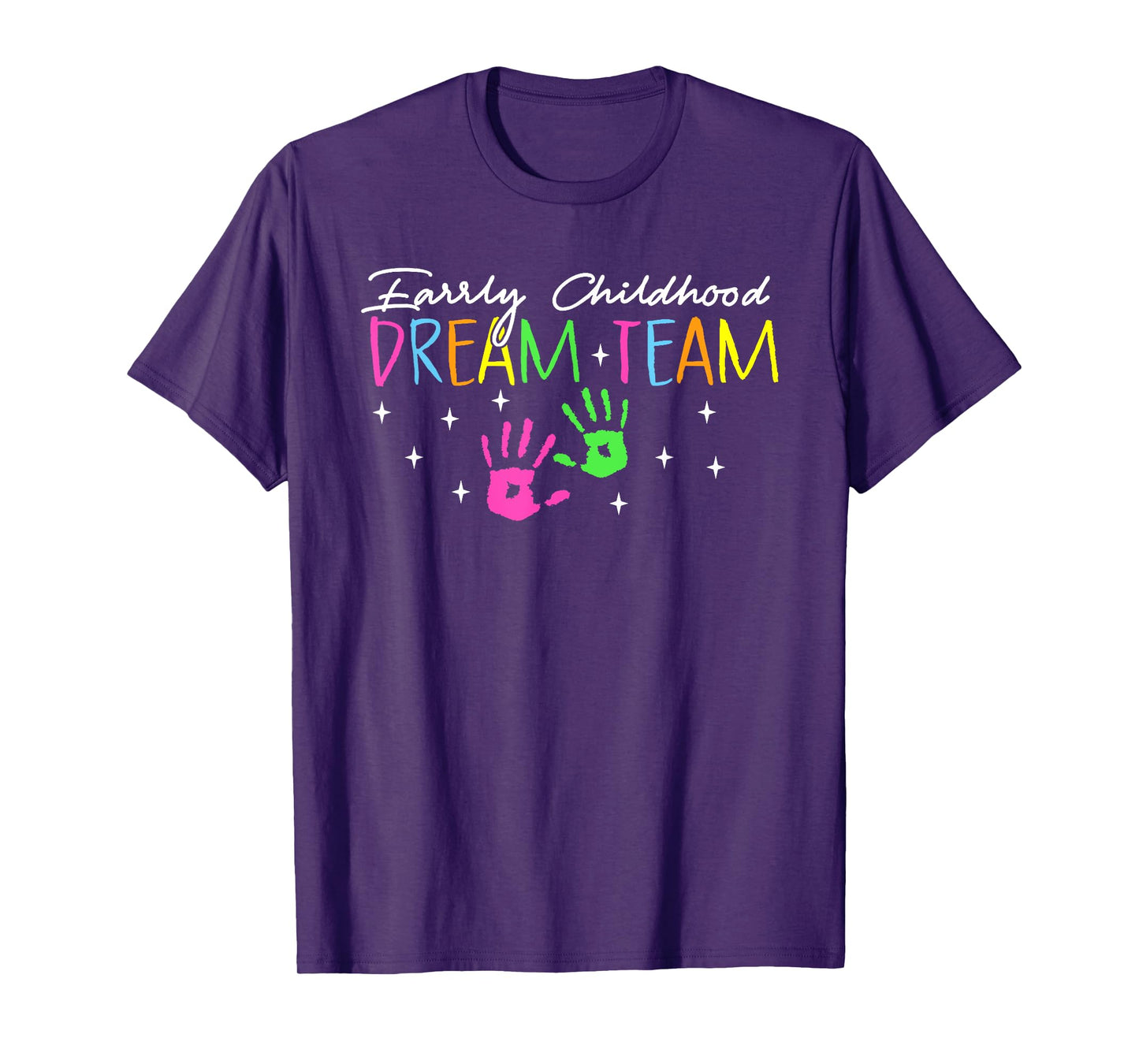 Retro Early Childhood Education Teacher Professor T-Shirt for Men Women