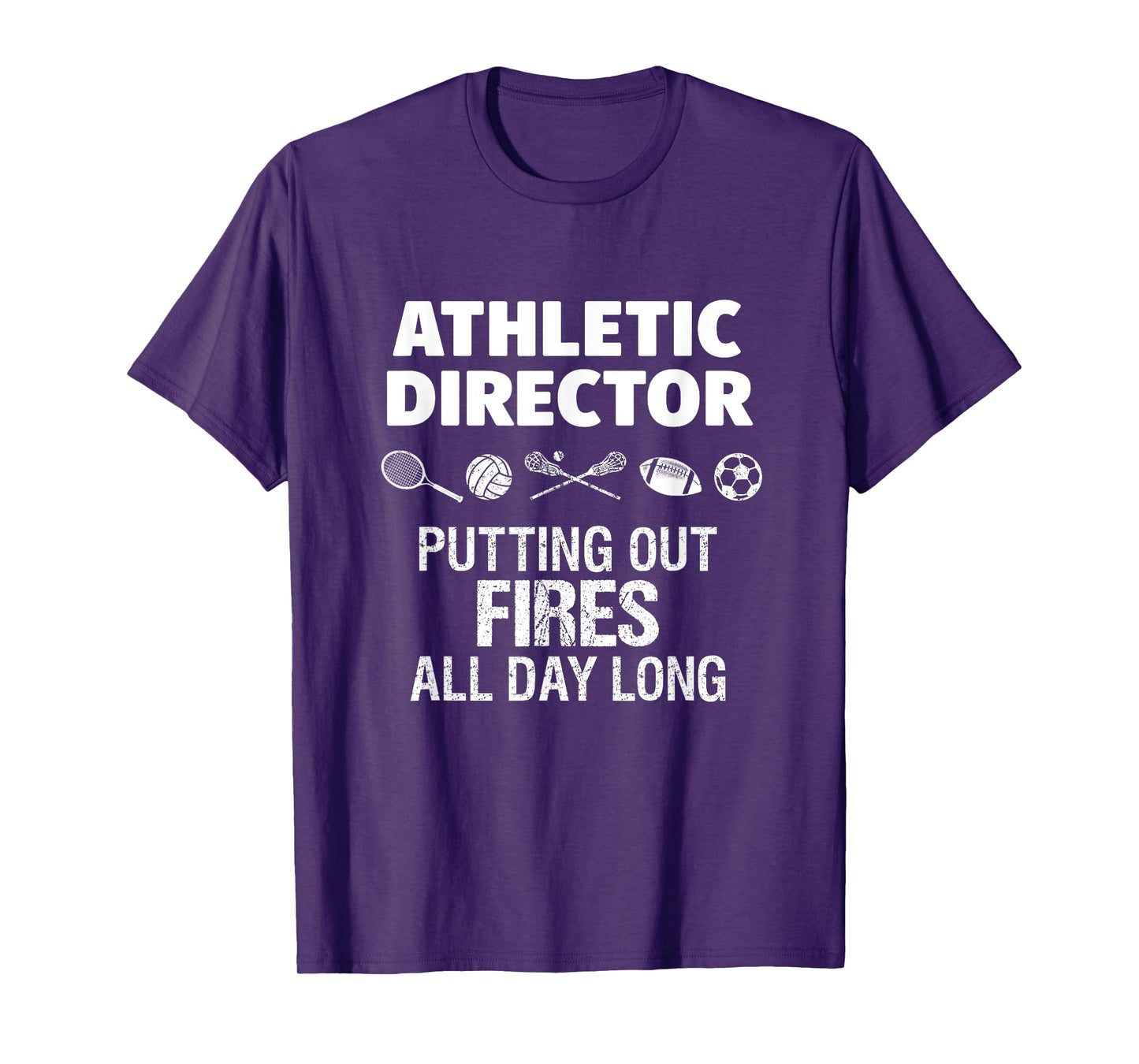 School Athletic Director Funny Sports Coach Tshirt Gift T-Shirt