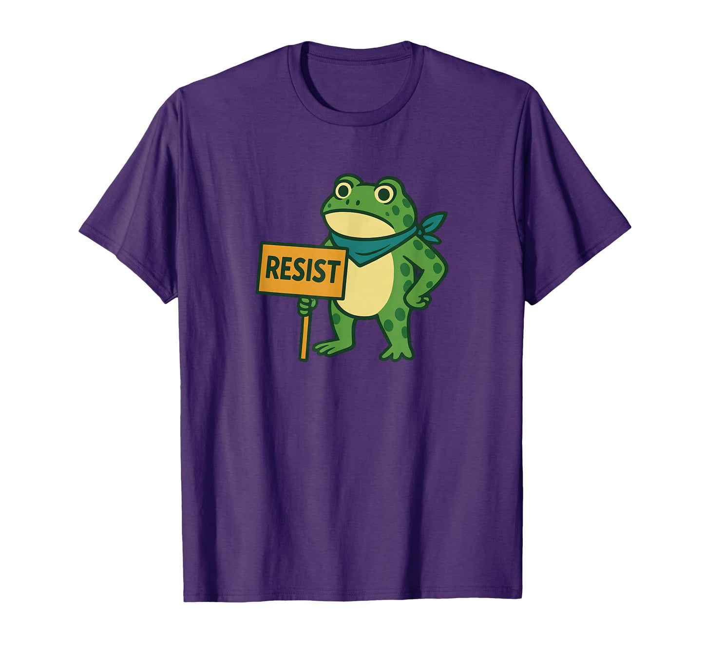 Frog Resist Portland Frog Protest - Portland Frog Activist T-Shirt