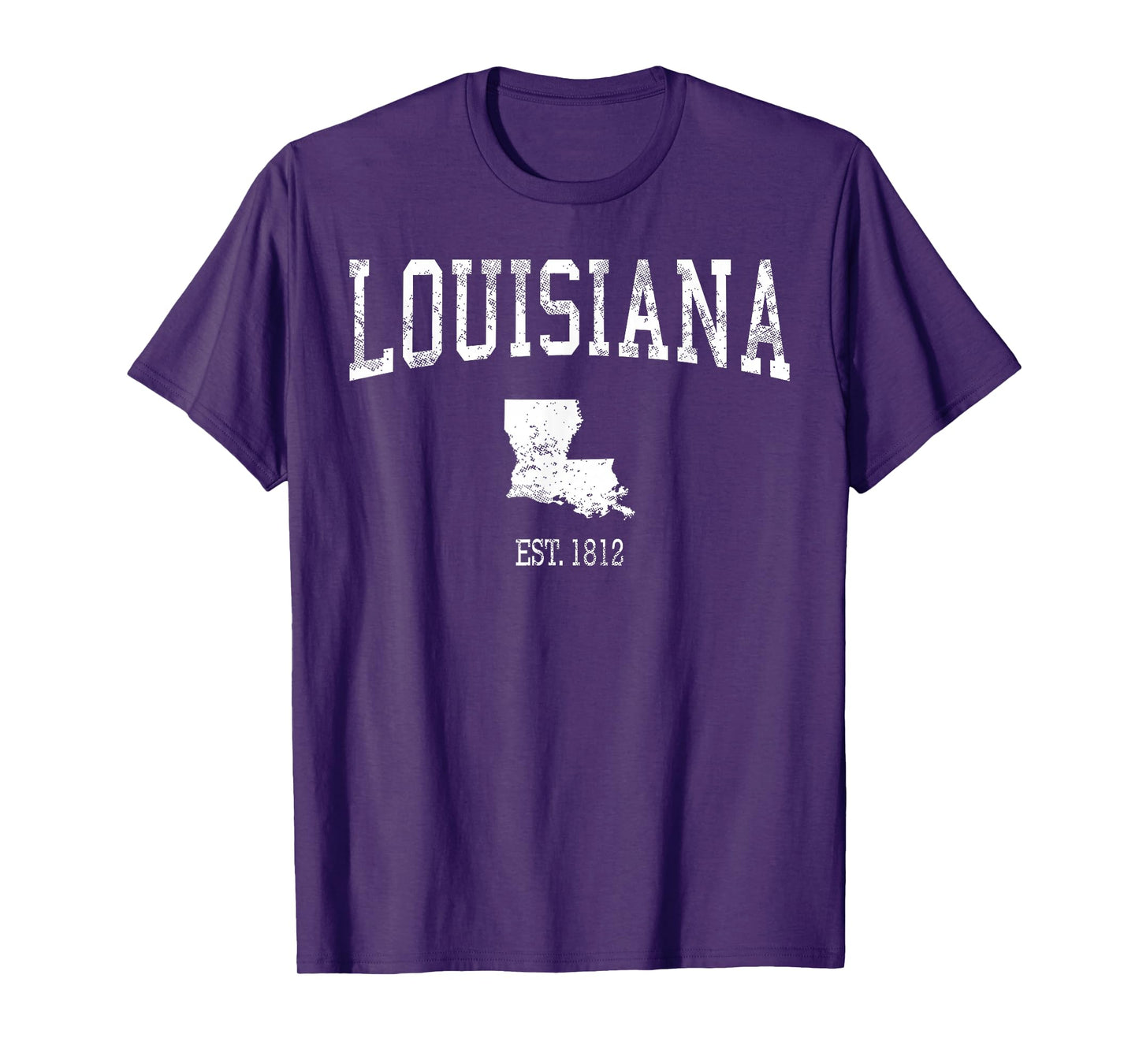 Louisiana Tee Vintage Sports Design LA T-Shirt