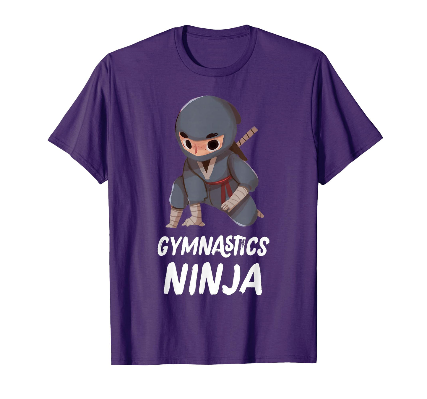 Gymnastics Ninja Boy Funny Sport T-Shirt