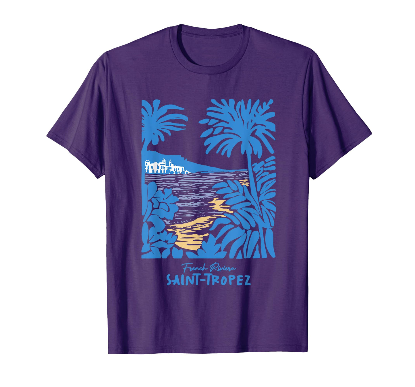 Saint Tropez French Riviera Southern France Vacation T-Shirt