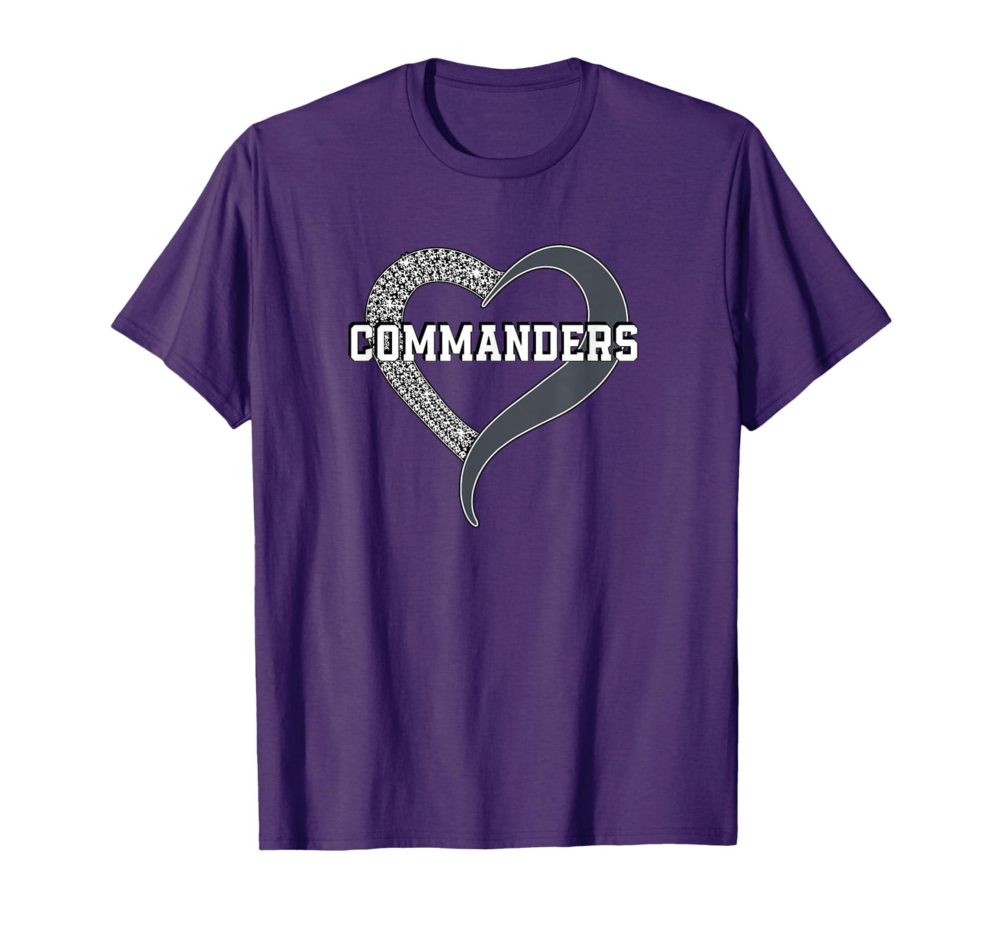 Commanders Washington County Diamond Heart HS T-Shirt