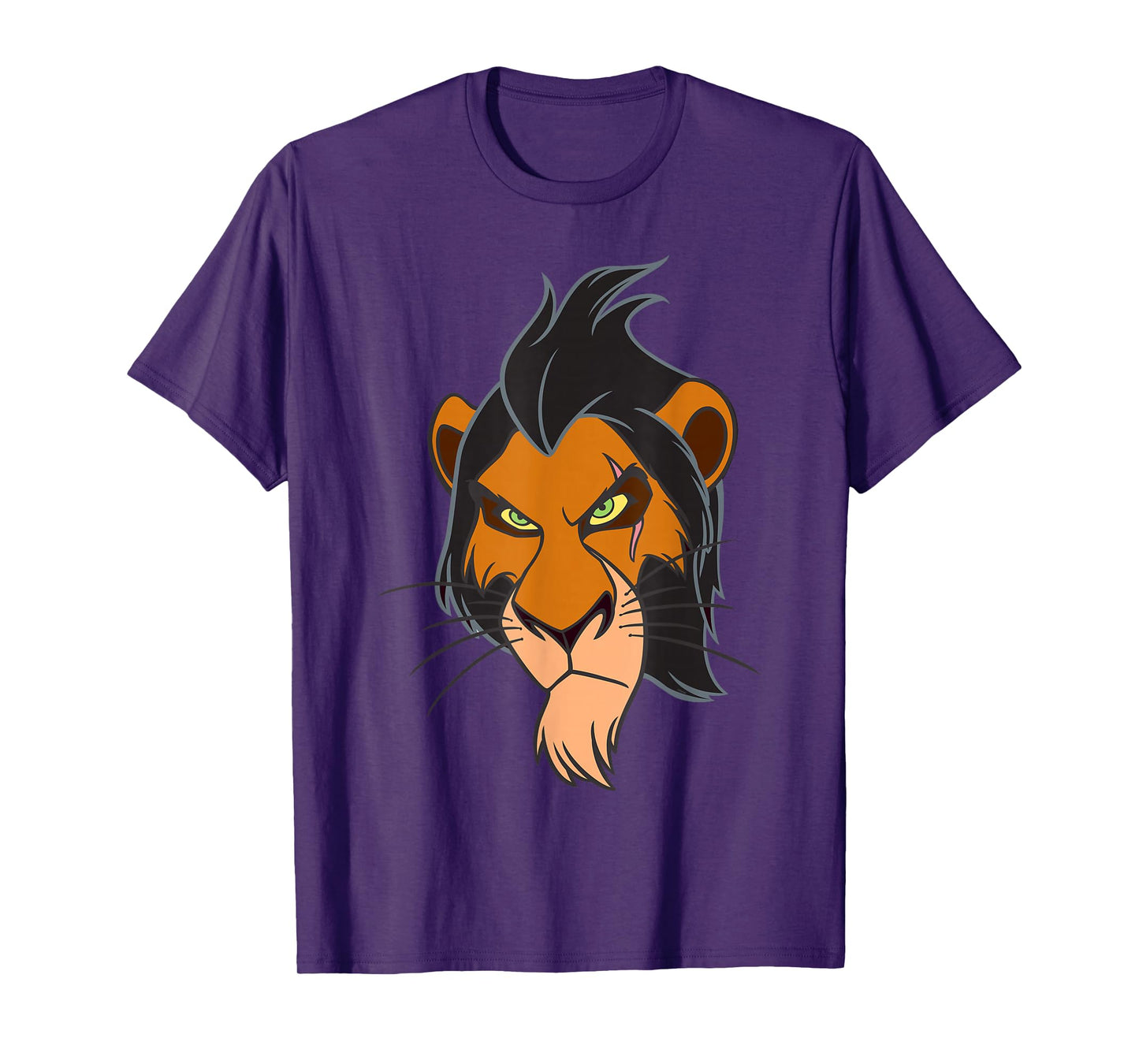 Disney Villains Scar from The Lion King Big Face Costume T-Shirt