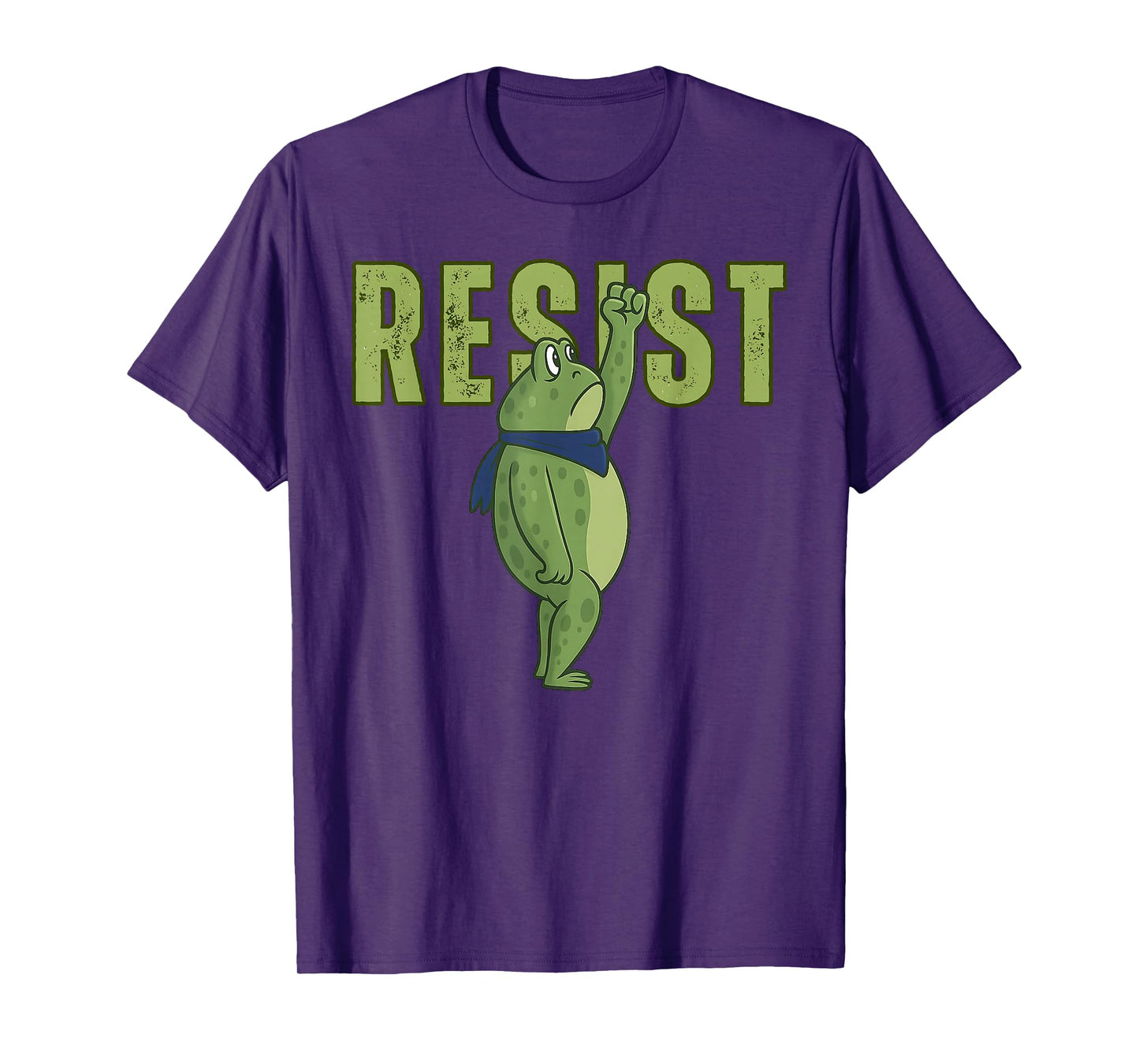 Portland Frog Resist Funny Protest No Kings Abolish Ice T-Shirt