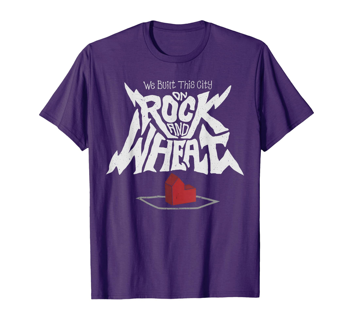 We Built This City On Rock And Wheat or Board Game T-Shirt