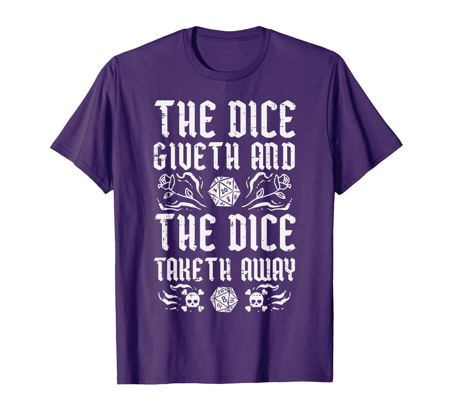 Rpg Giveth Taketh Funny Gamer Men Boys Kids T-Shirt