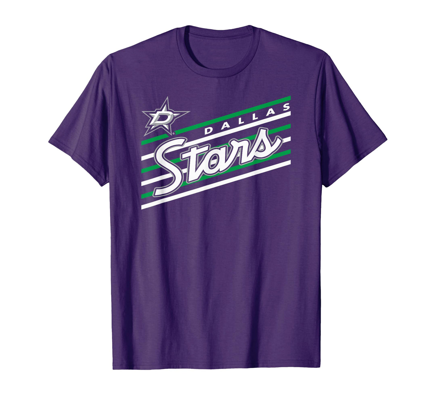 Dallas Stars Retro Performer Black Officially Licensed T-Shirt
