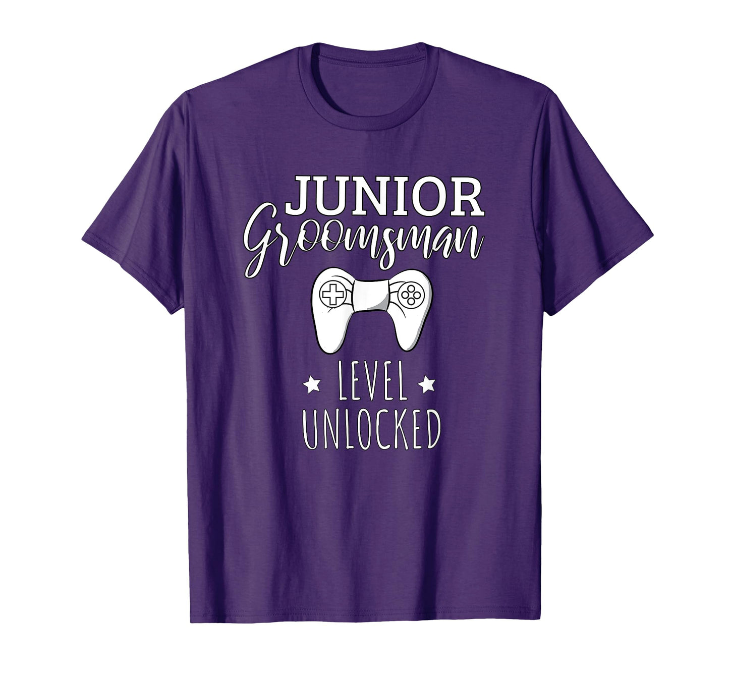 Cute Junior Groomsman Gaming Wedding Party Jr Boys Gift T-Shirt