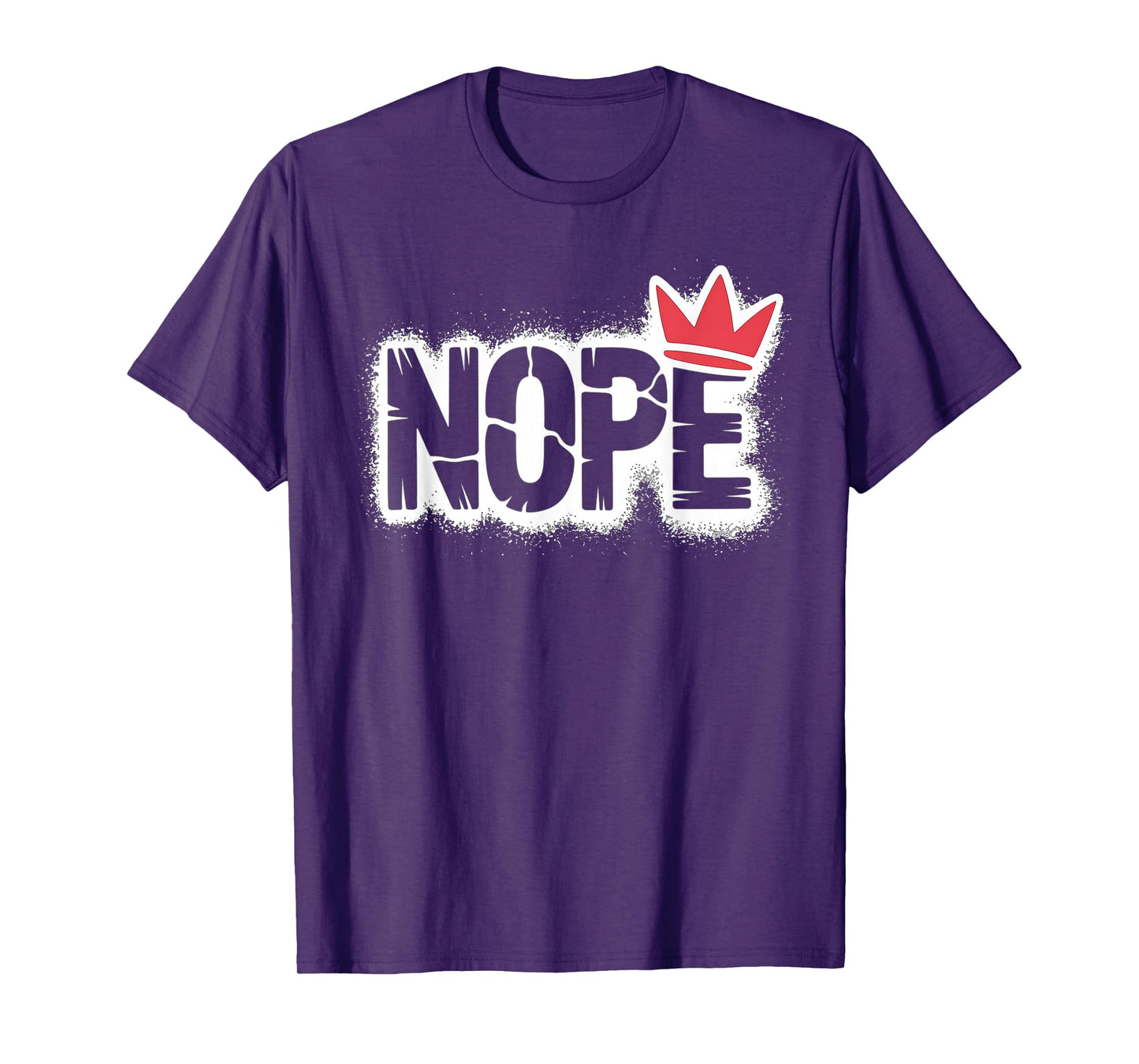No Kings Protest Sign Patriotic Liberty Art Design T-Shirt