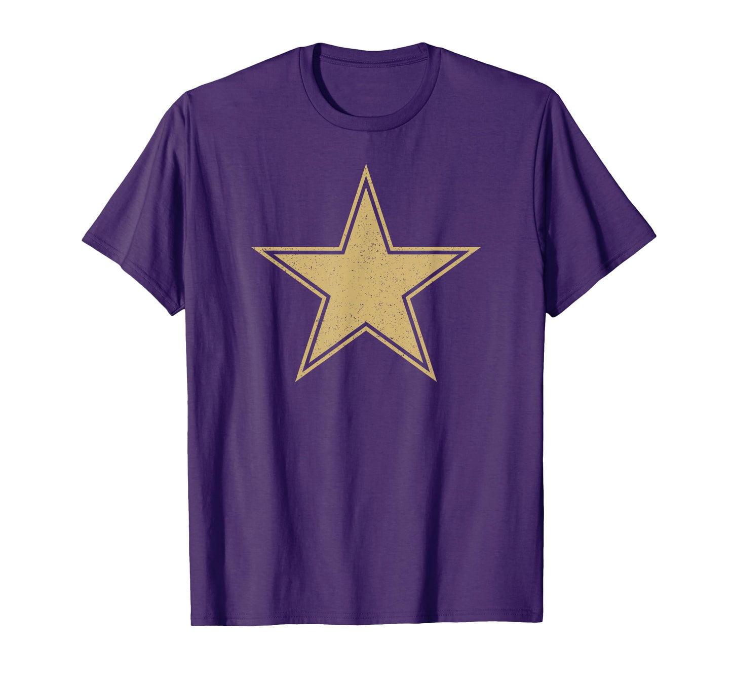 GOLD STAR ON A TEE T-Shirt