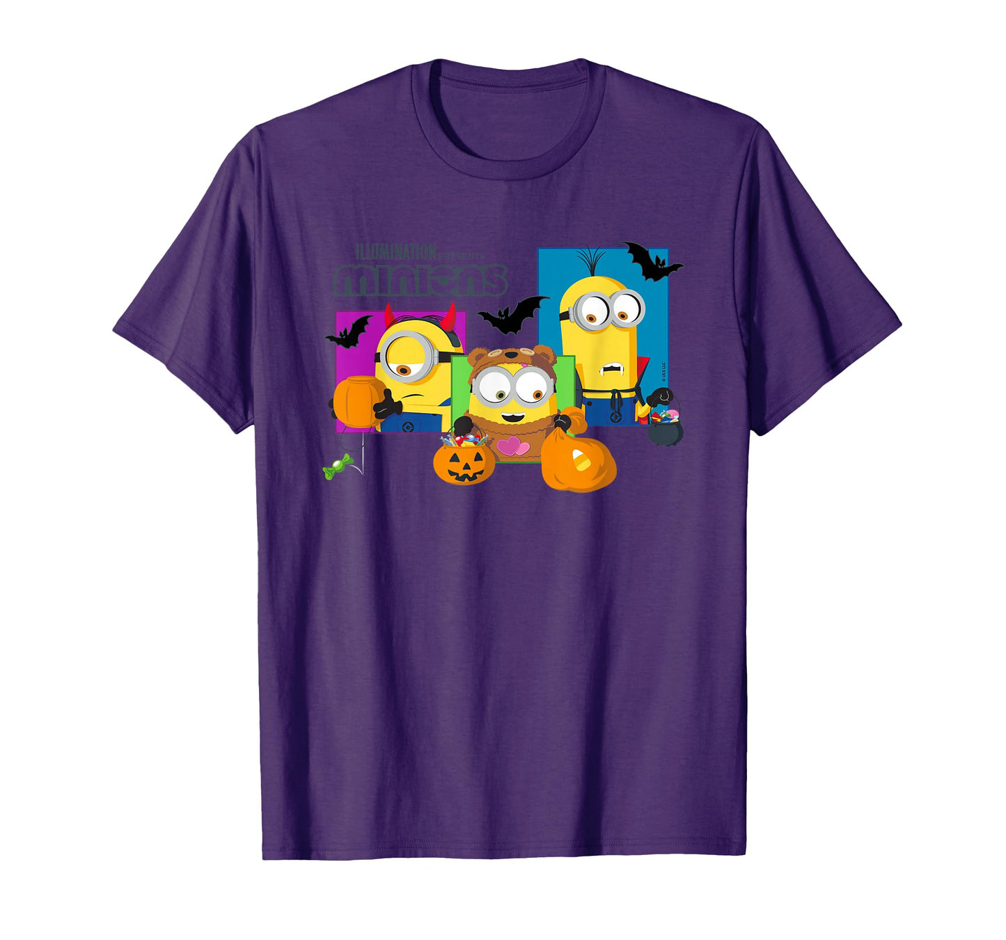 Minions Halloween Trick-Or-Treat Bob Stuart and Kevin T-Shirt