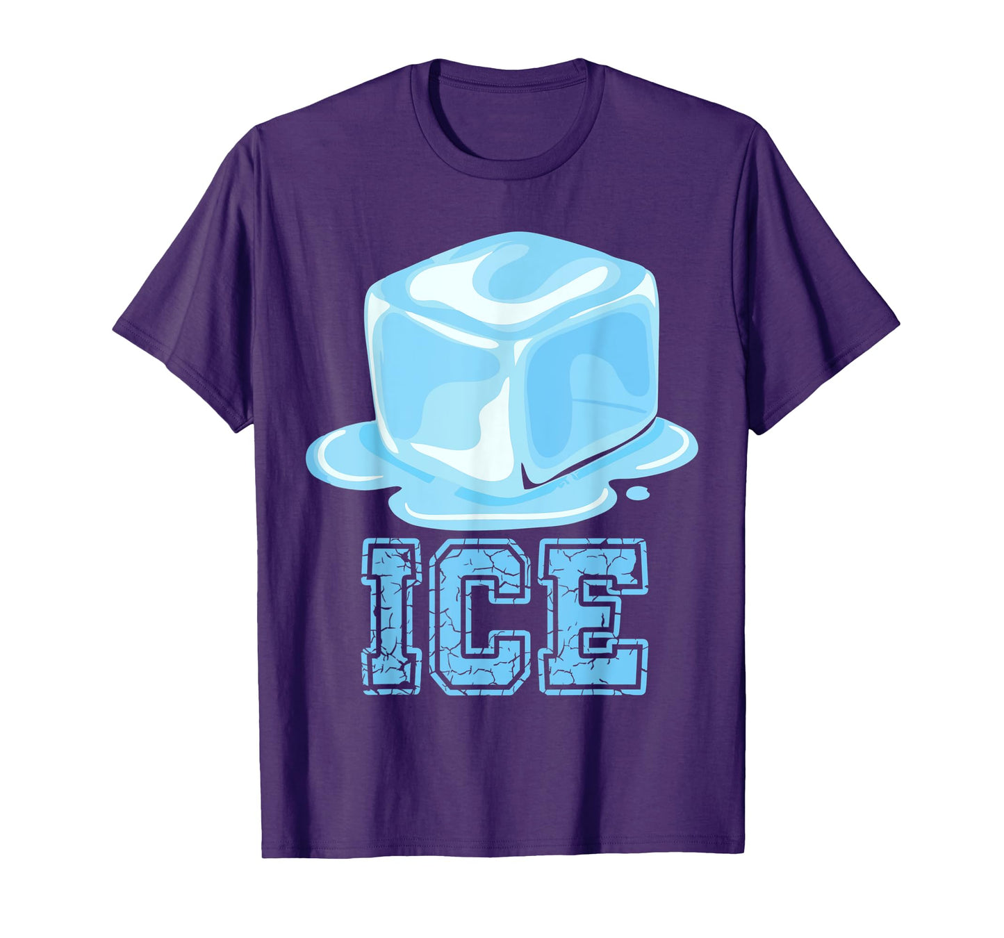 Fire and Ice matching Halloween costume for couples teens T-Shirt