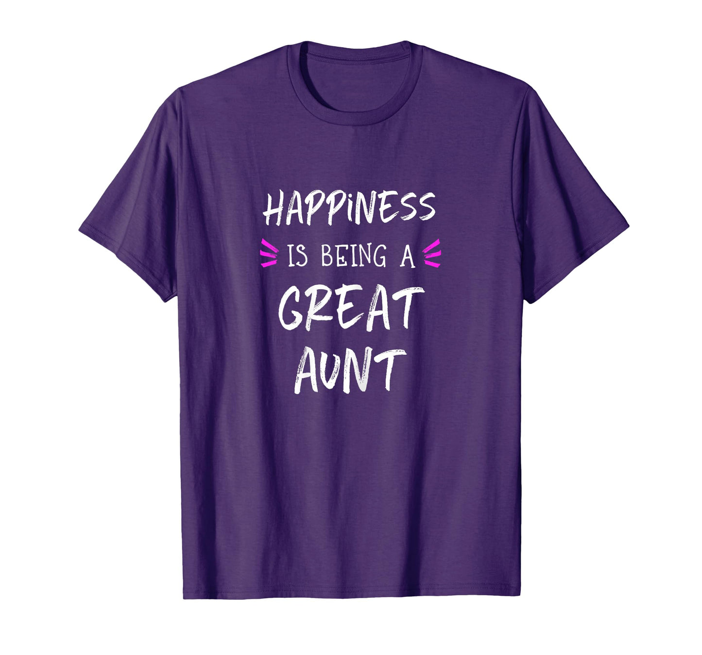 Happiness Is Being A Great Aunt Cute T-Shirt