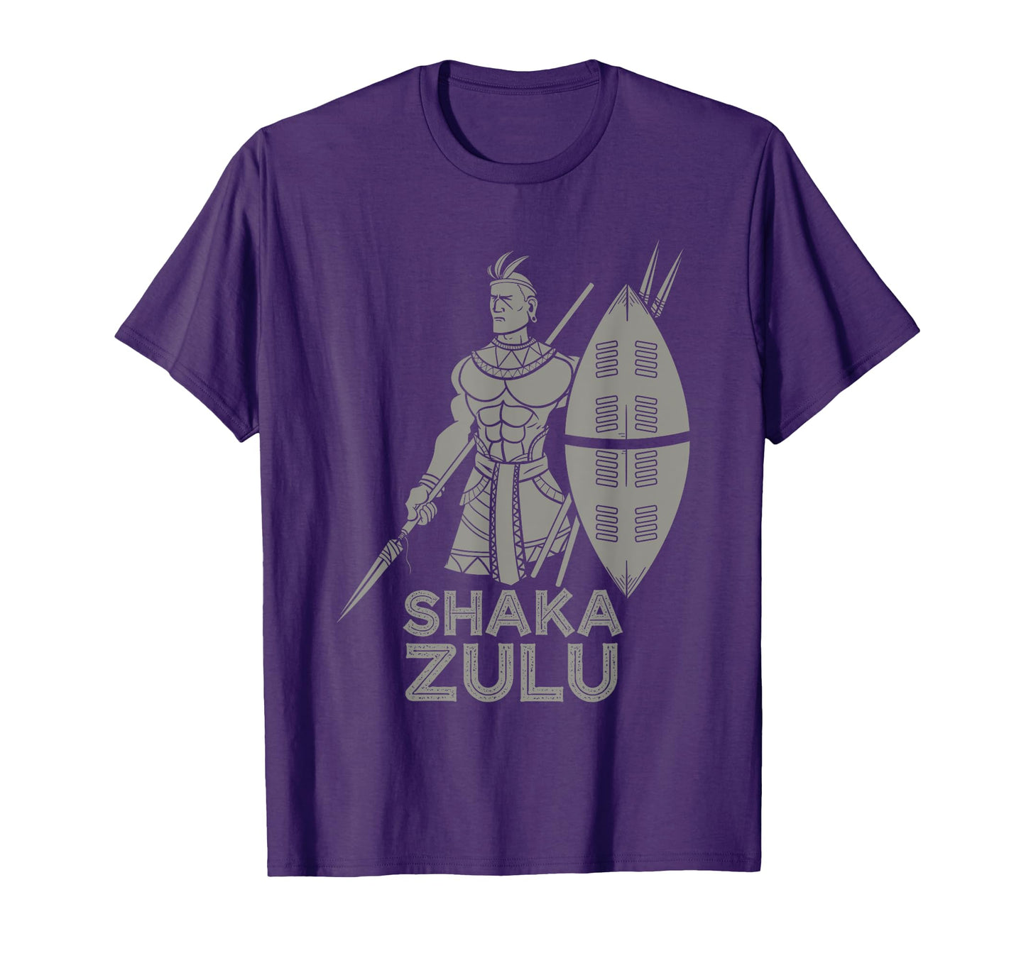 Cool Shaka Zulu African King Pride Funny Gift For Men Women T-Shirt
