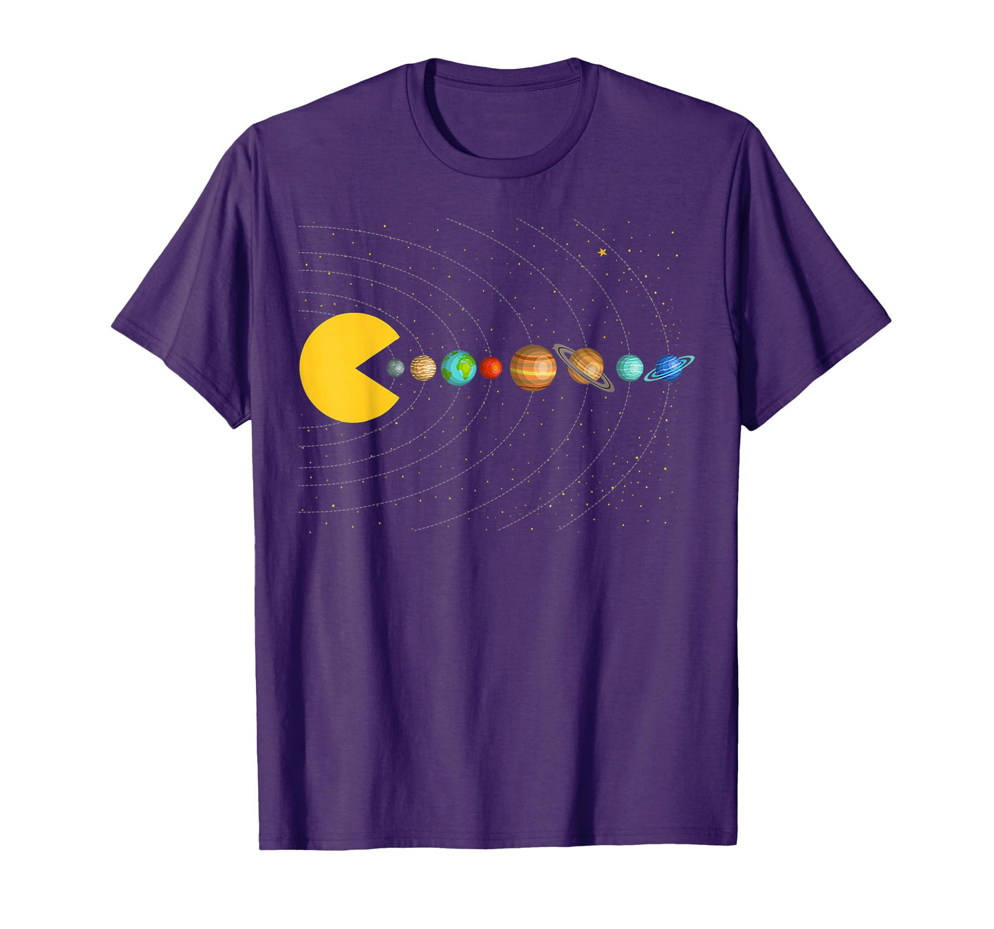 Solar System Astronomy Space Video Games Funny Gifts Graphic T-Shirt