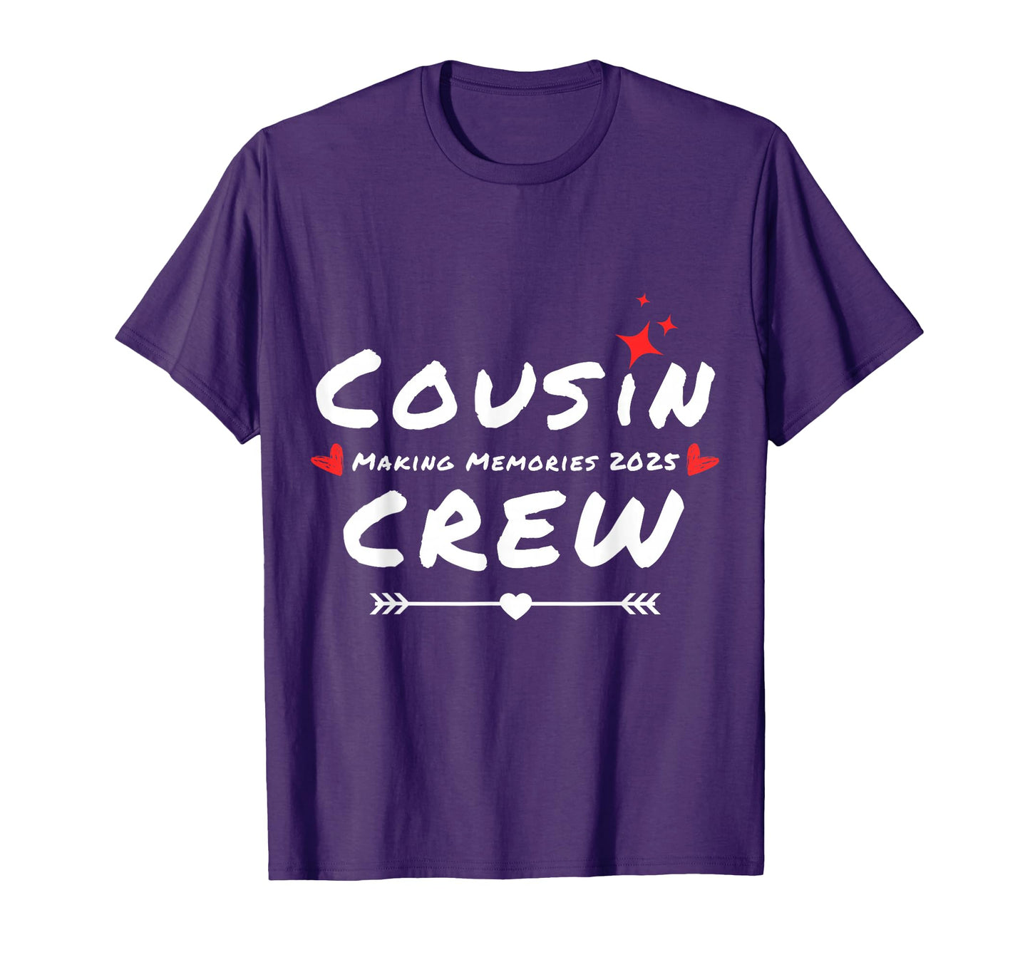 Cousin Crew making memories 2025 Family Reunion Trip Summer T-Shirt