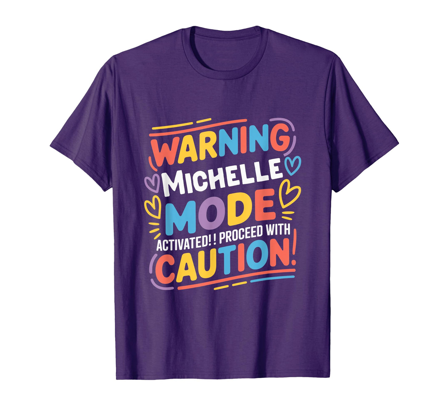 MICHELLE Personalized Name Cute Custom Michelle Name T-Shirt