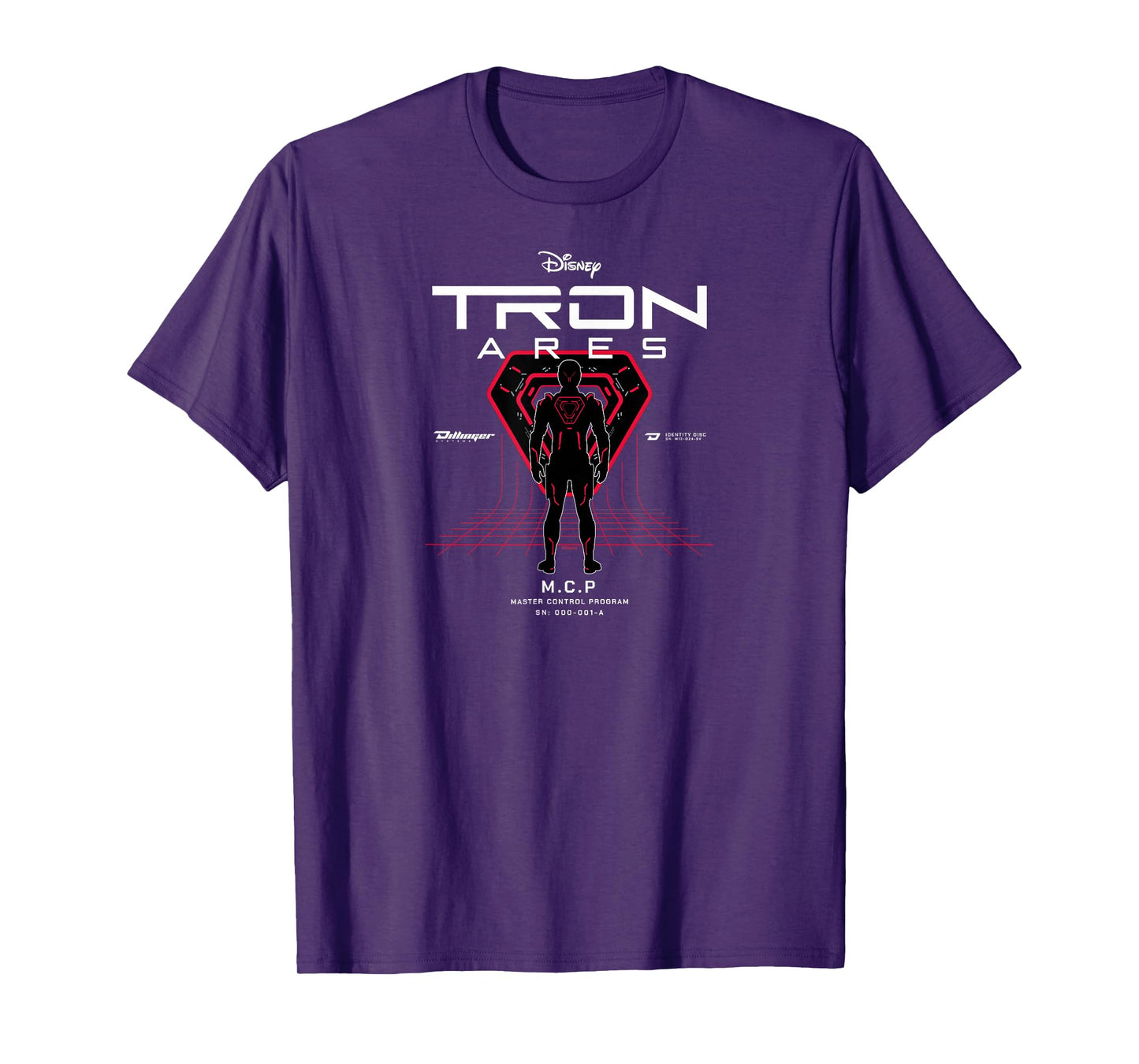 TRON Ares Dillinger Systems Master Control Program T-Shirt