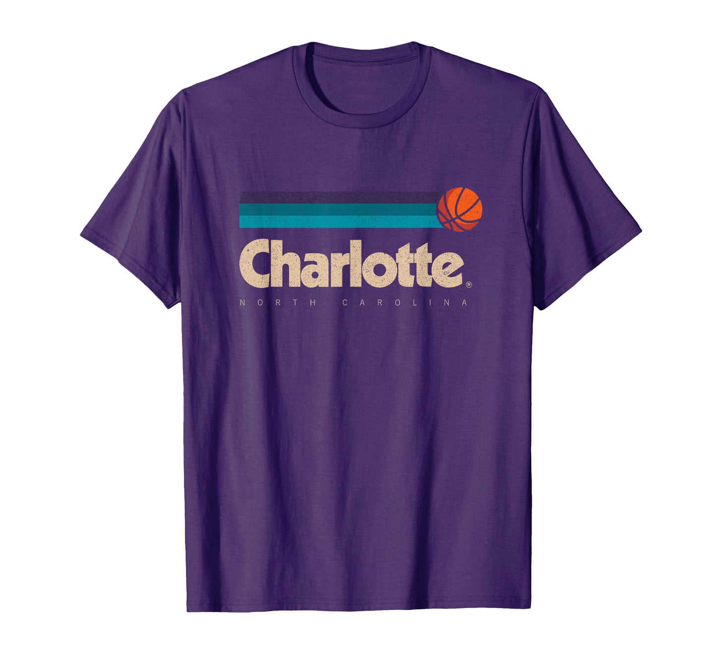 Charlotte Basketball B-Ball City North Carolina Charlotte T-Shirt